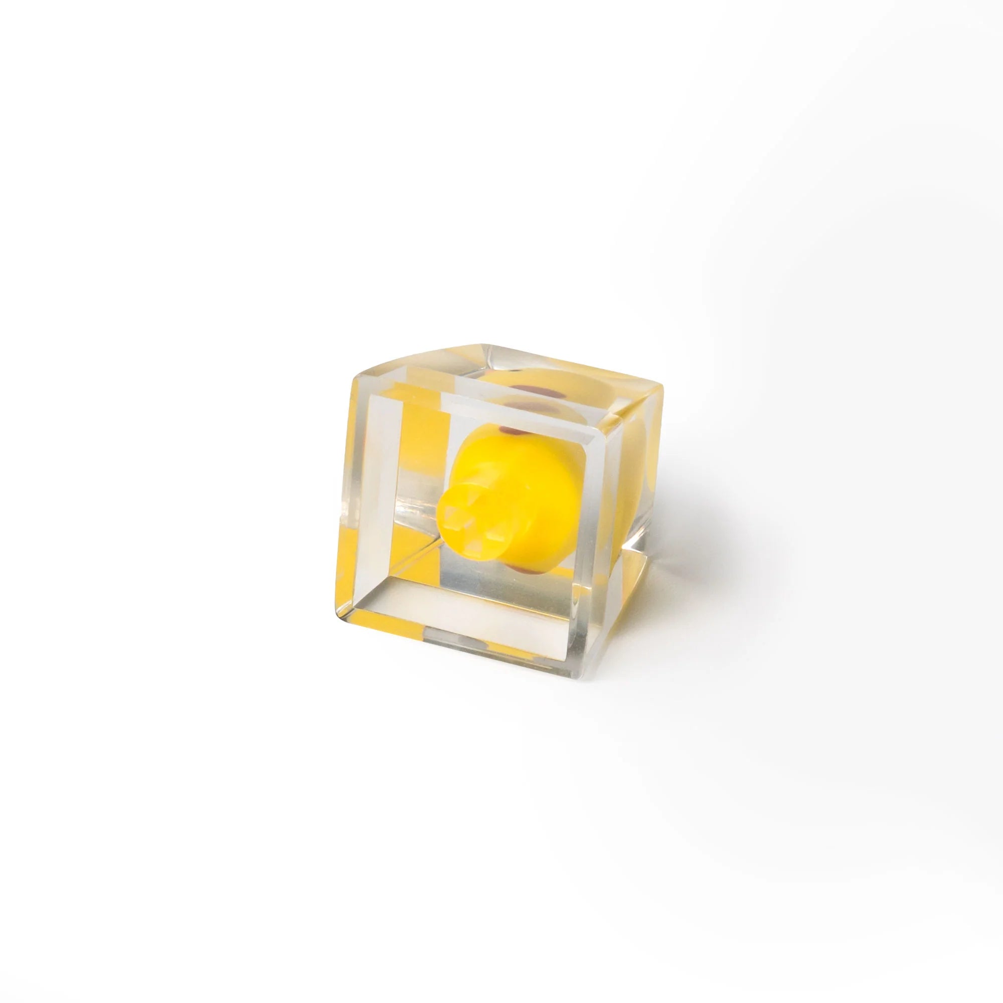 Yellow Duck Resin Artisan Keycap - View 3