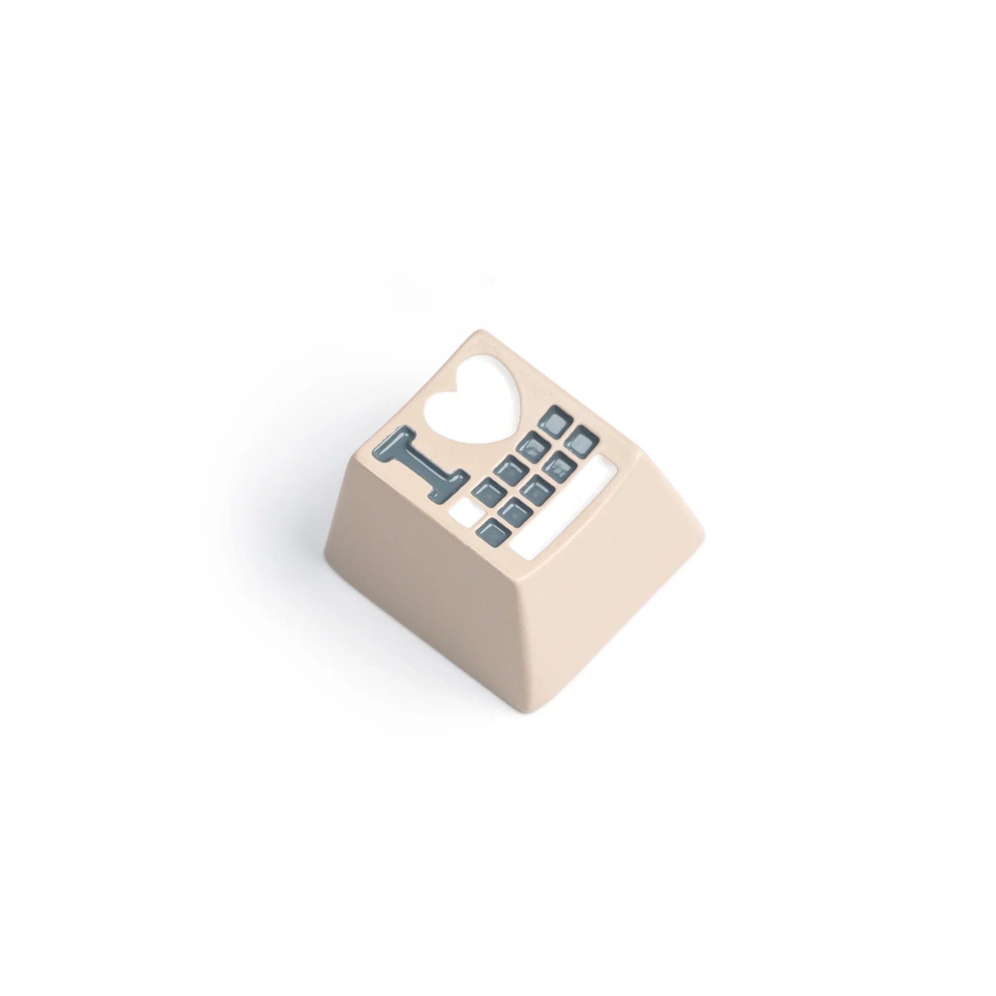 Keychron Metal Artisan Keycap - Love - View 2
