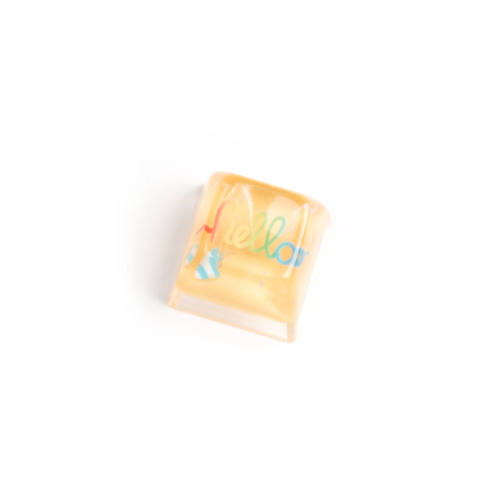 Hello Resin Artisan Keycap - View 2