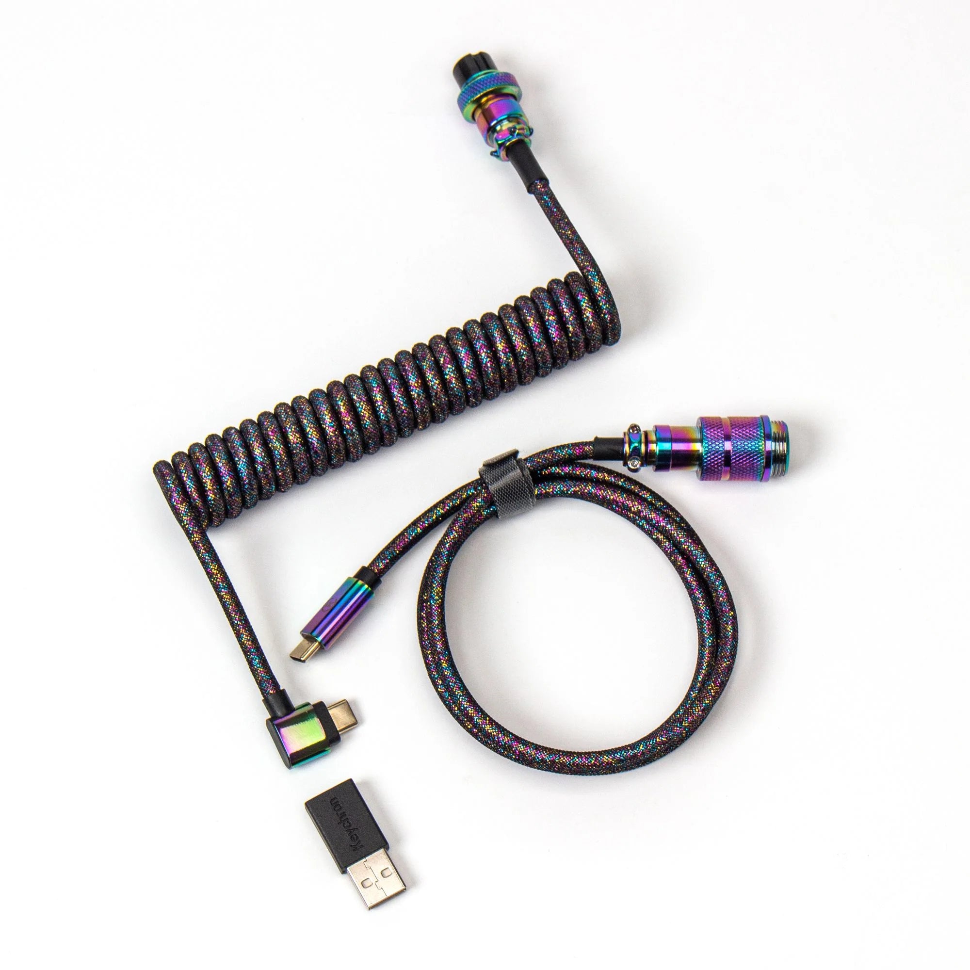 Keychron Premium Coiled Aviator Cable - View 3