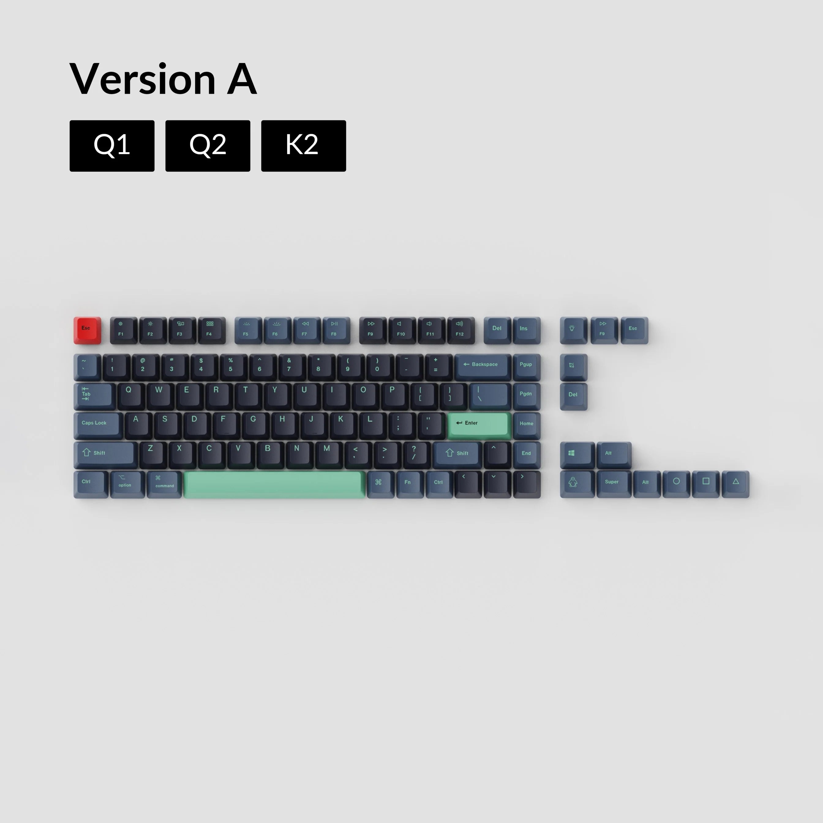 OEM Dye-Sub PBT Keycap Set - Hacker - View 3