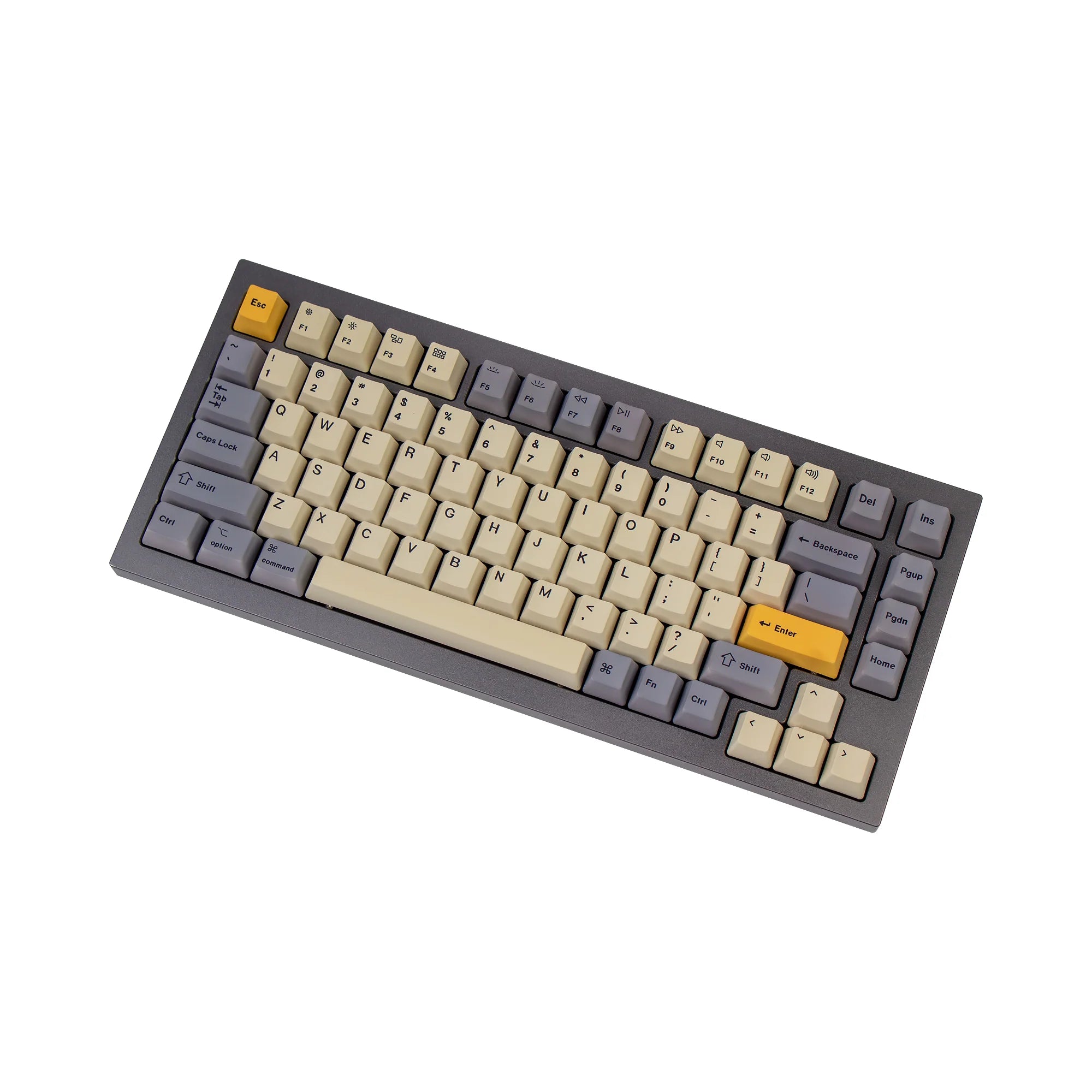 OEM Dye-Sub PBT Keycap Set - Wheat Grey - View 6