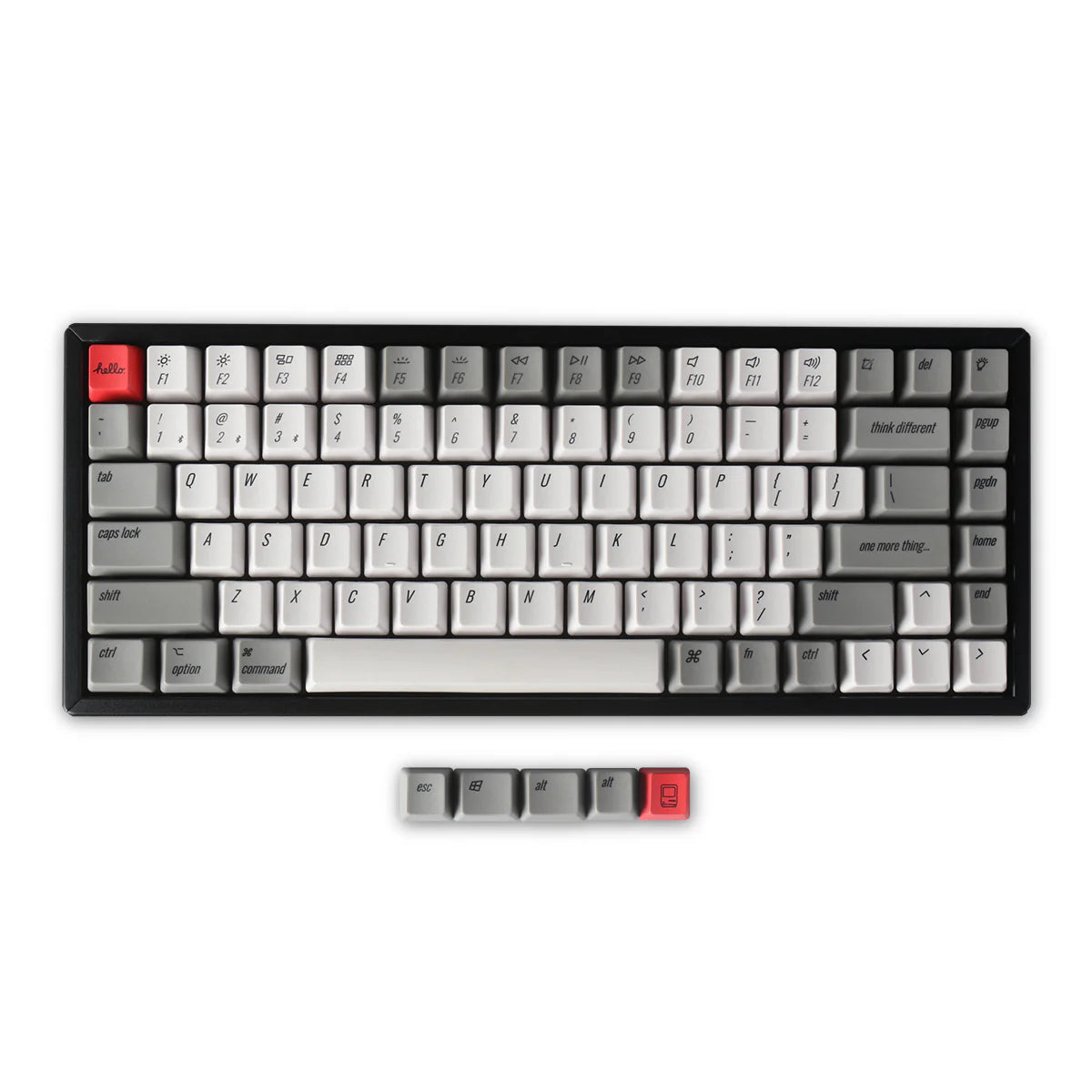 Keychron OEM Profile PBT Retro Keycap Set - View 6