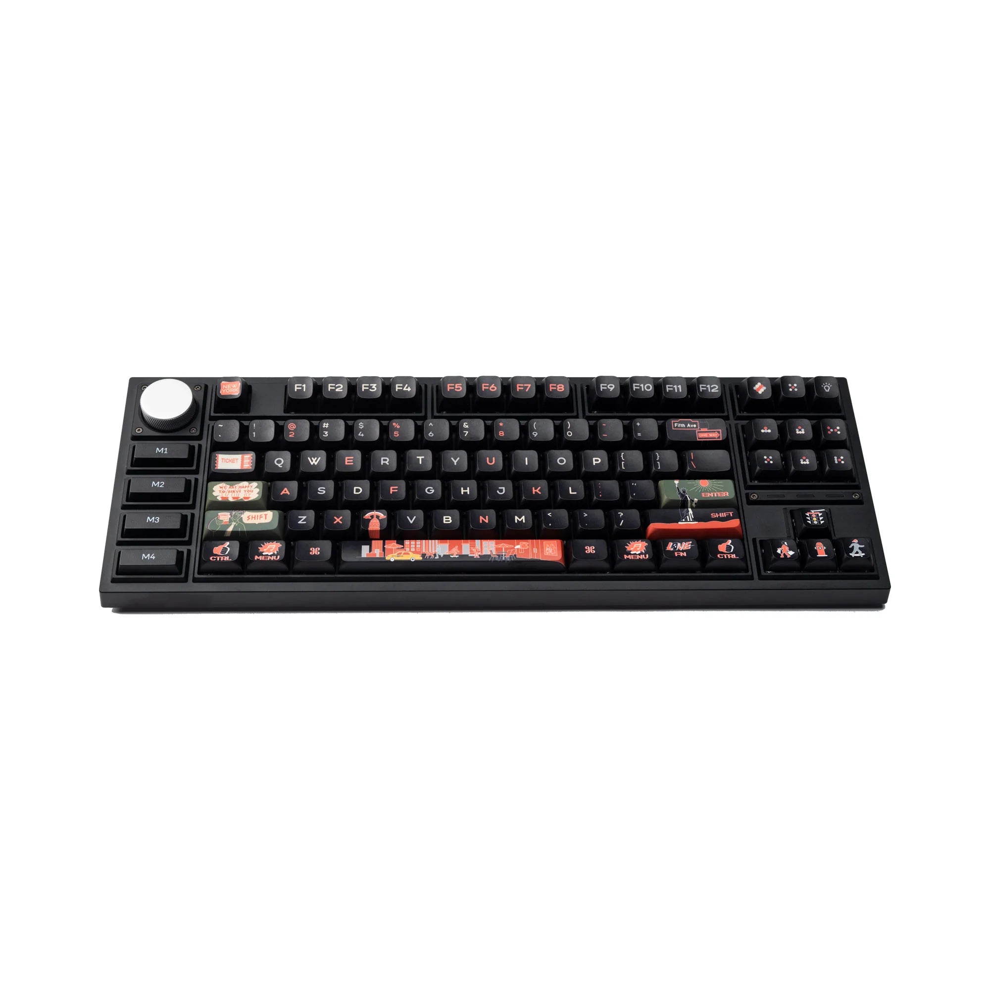 MDA Dye-Sub PBT Full Set Keycap Set - New York - View 2