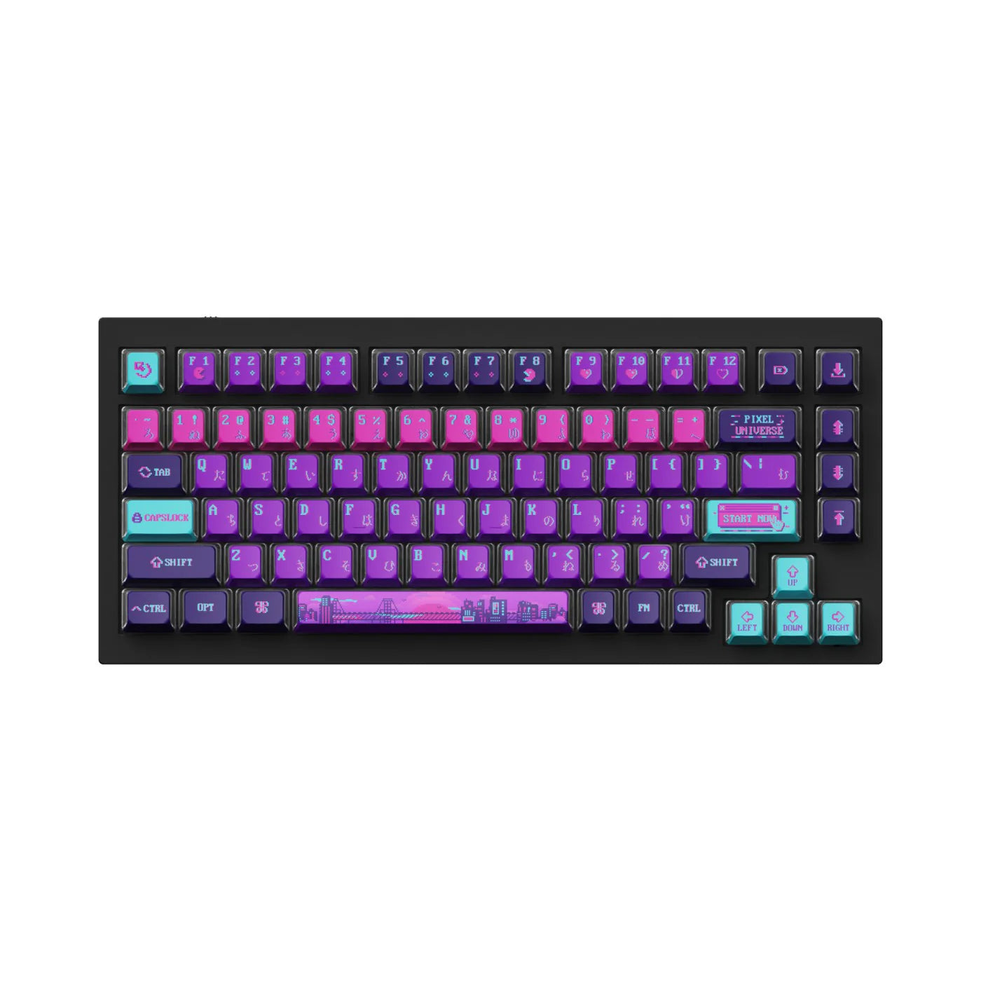 OEM Dye-Sub PBT Full Set Keycap Set - Pixel Universe - View 2