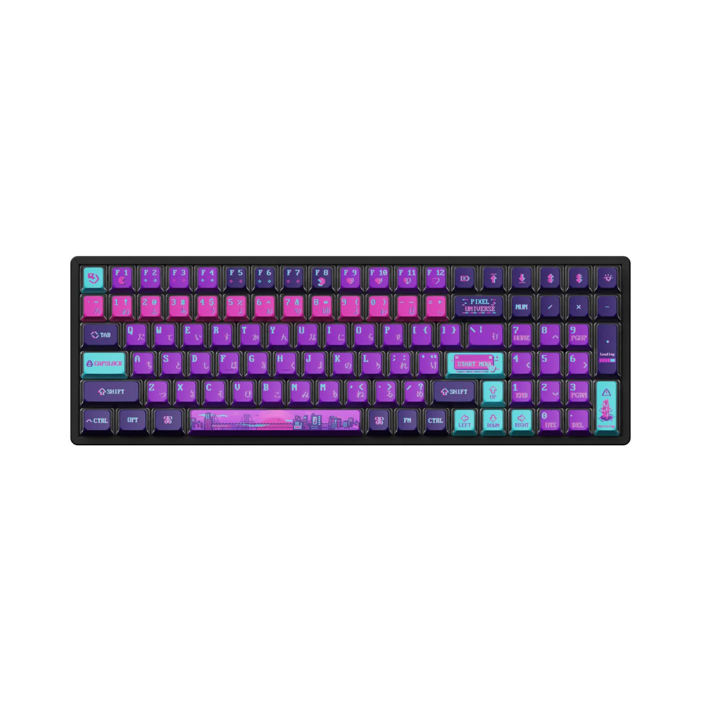 OEM Dye-Sub PBT Full Set Keycap Set - Pixel Universe - View 3