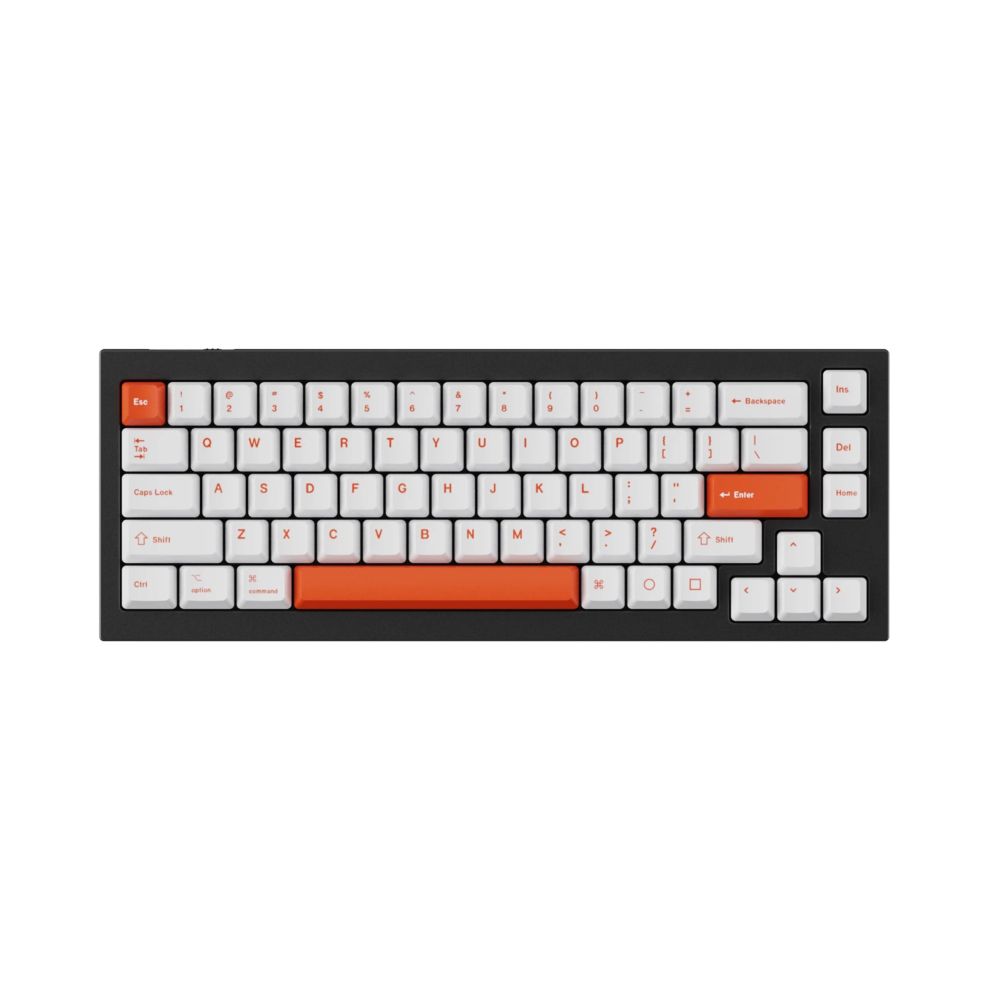 OEM Dye-Sub PBT Keycap Set - Orange - View 2