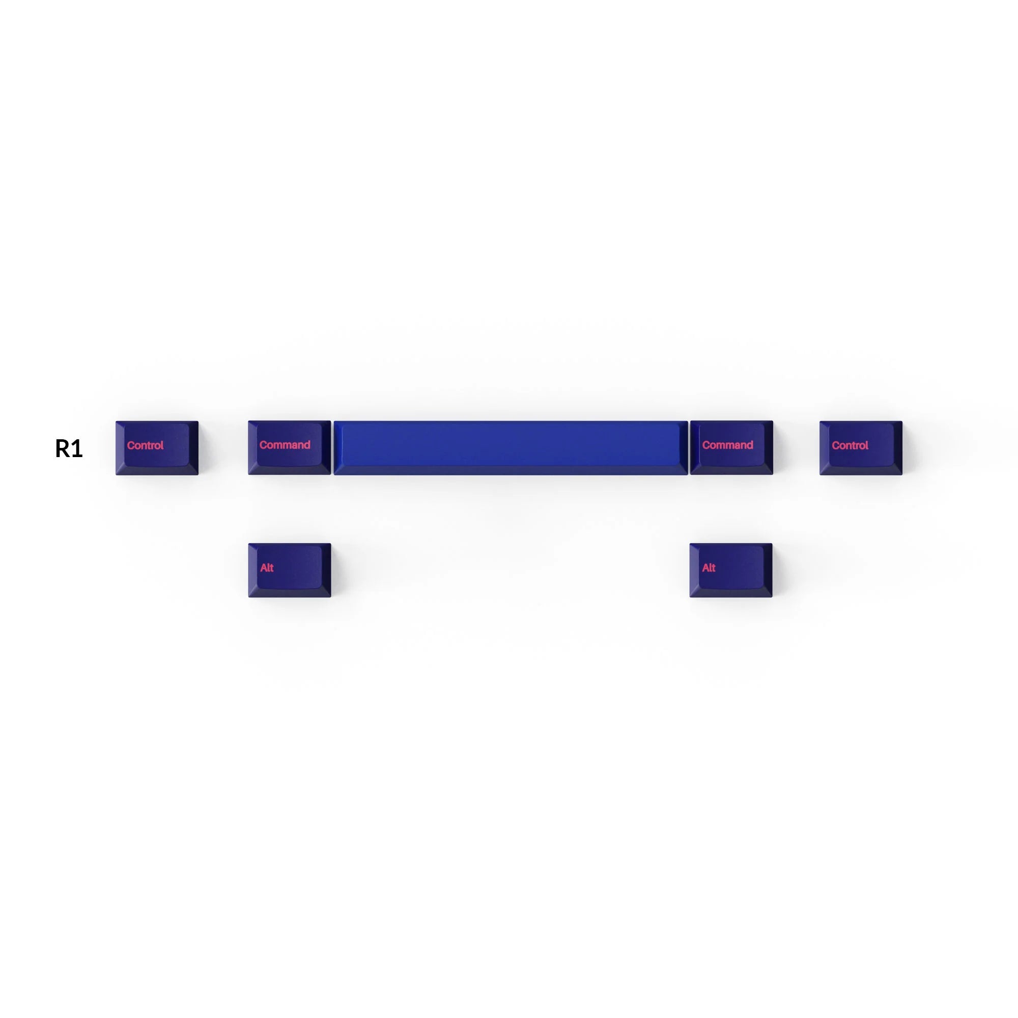 Cherry Profile Double - Shot PBT Full Set Keycaps - Player - View 4