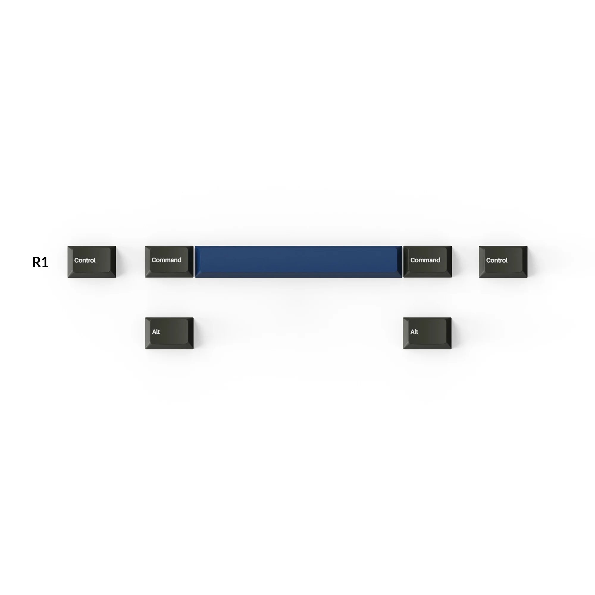 Cherry Profile Double - Shot PBT Full Set Keycaps - Royal - View 4