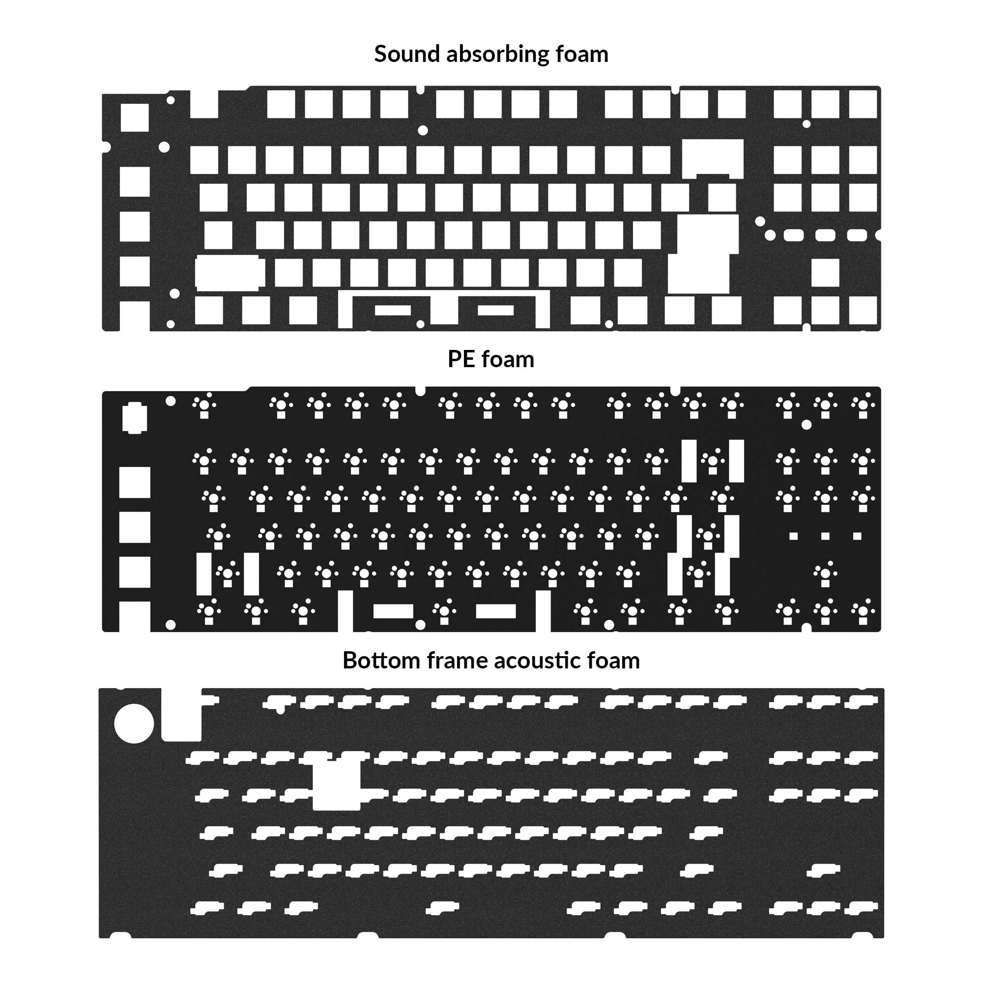 Keychron Q3 Pro SE Acoustic Upgrade Kit - View 2