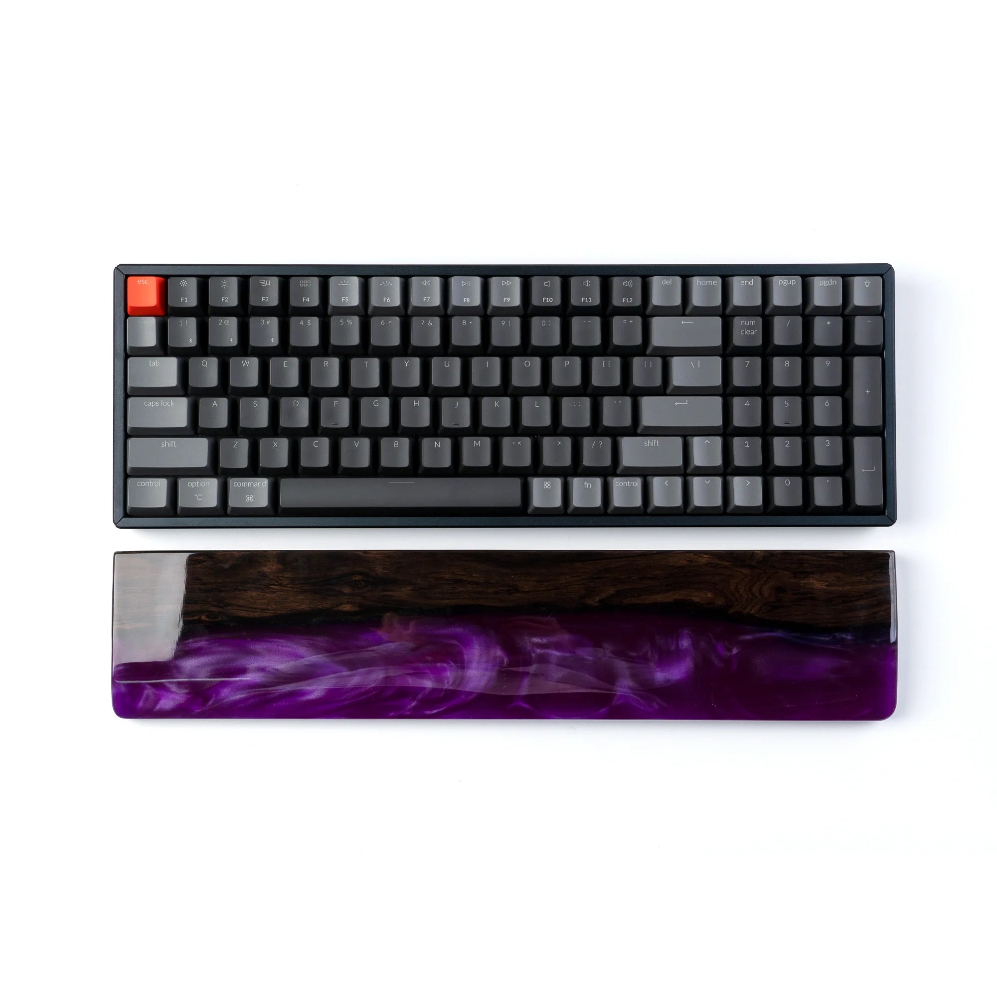 Keychron Resin Wooden Palm Rest - View 2