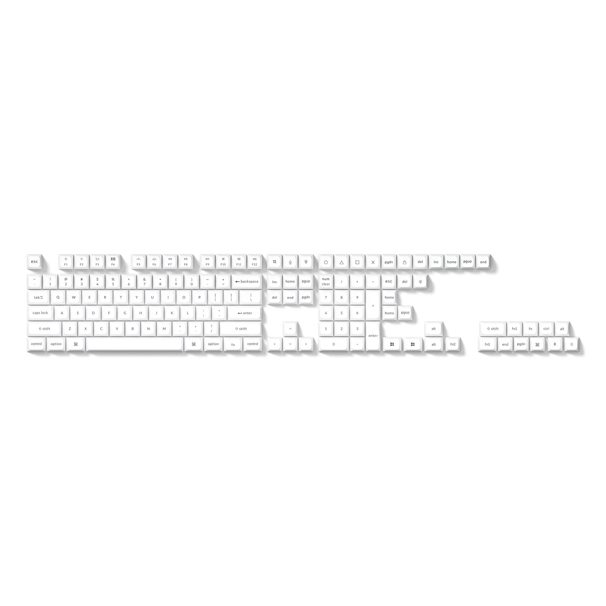 Double Shot KSA PBT Keycap Full Keycap Set - View 2