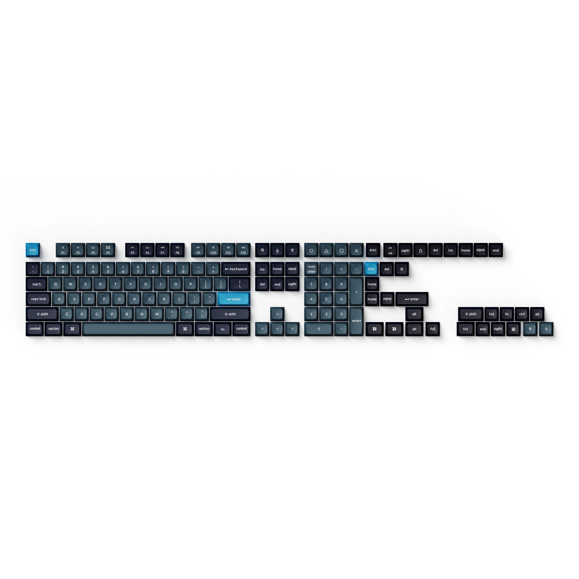 Double Shot KSA PBT Keycap Full Keycap Set - View 3