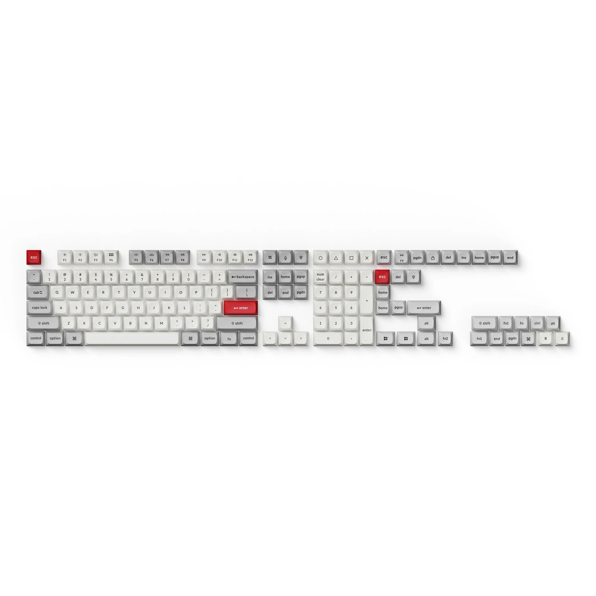 Double Shot KSA PBT Keycap Full Keycap Set - View 5