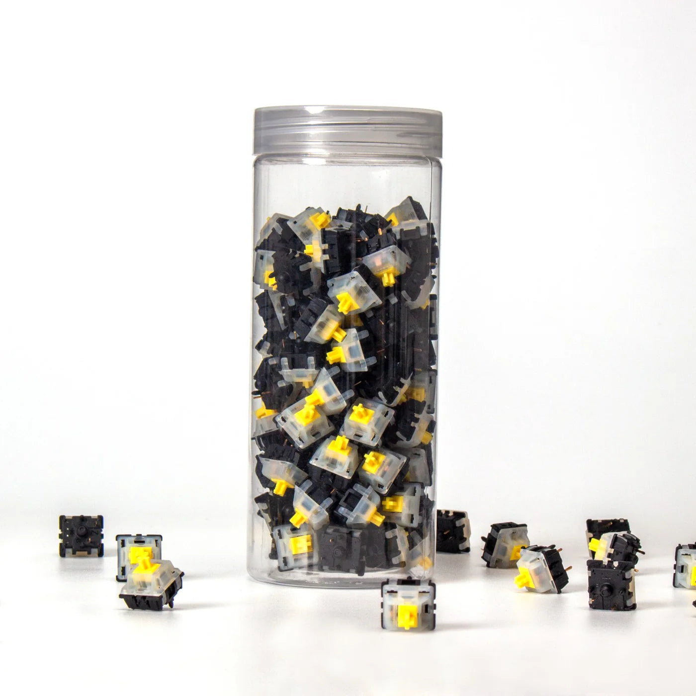 Gateron KS-3X47 Milky Top Black Bottom Switch - View 4
