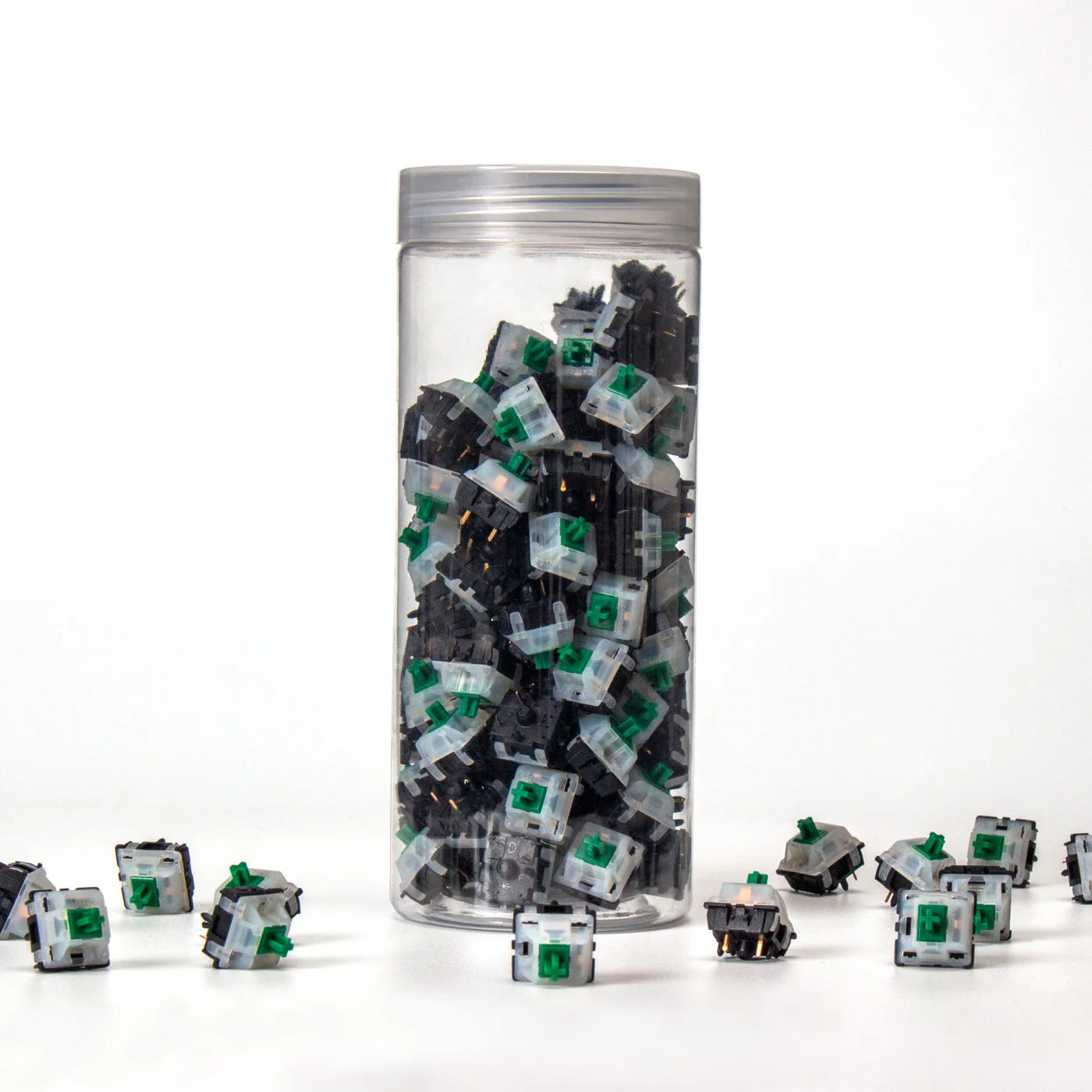 Gateron KS-3X47 Milky Top Black Bottom Switch - View 6