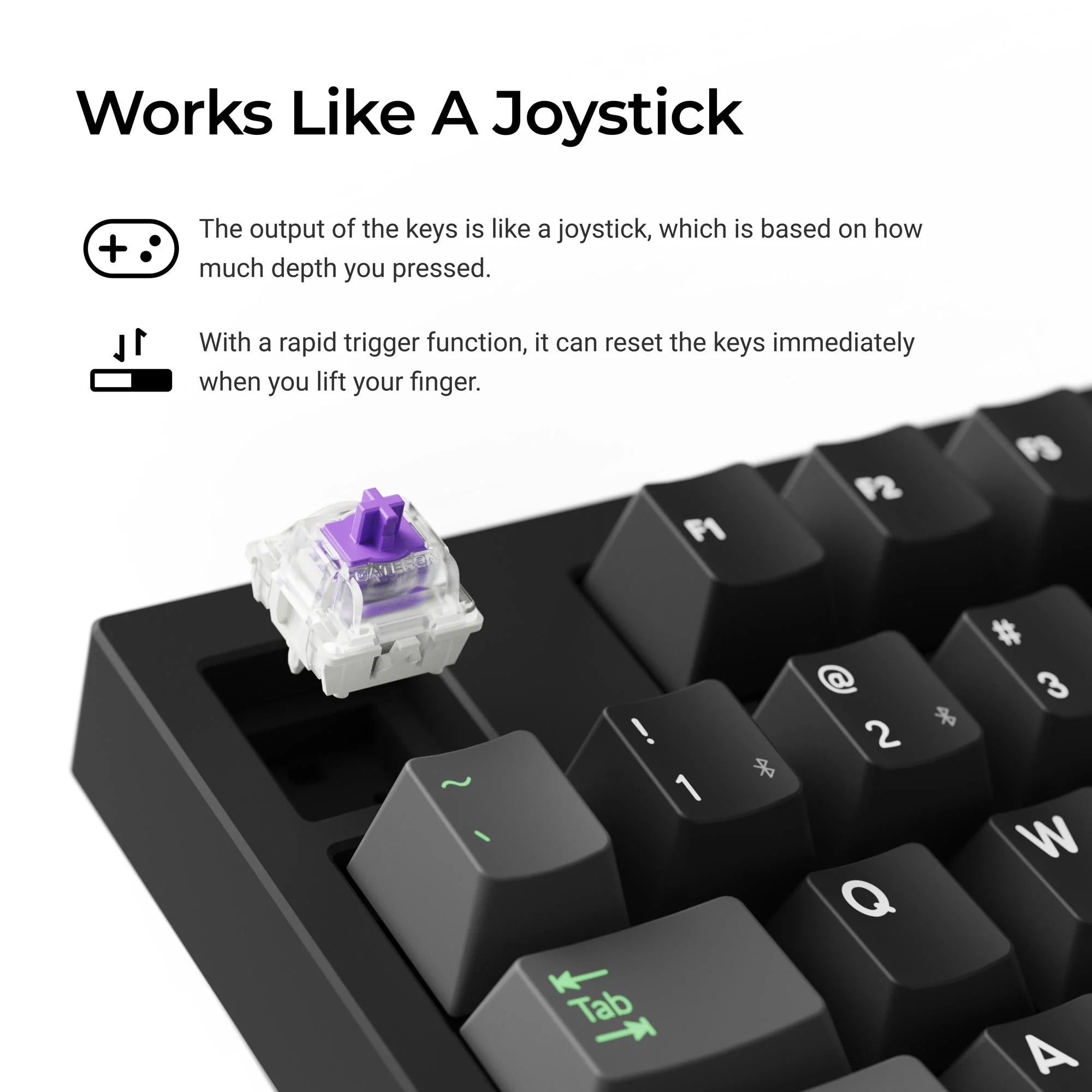Lemokey P3 HE Wireless Magnetic Switch Custom Gaming Keyboard - View 3