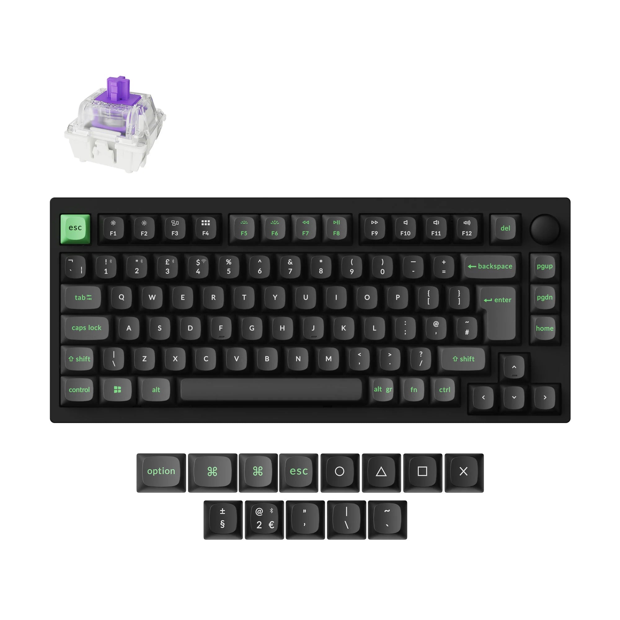 Lemokey P1 HE Wireless Magnetic Switch Custom Gaming Keyboard ISO Layout