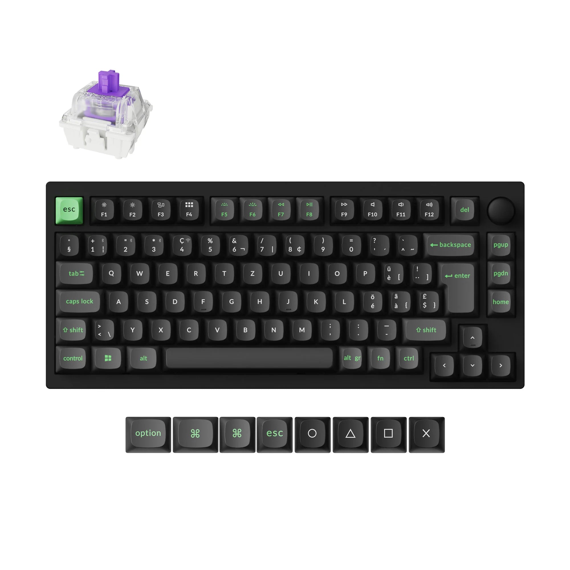 Lemokey P1 HE Wireless Magnetic Switch Custom Gaming Keyboard ISO Layout - View 3