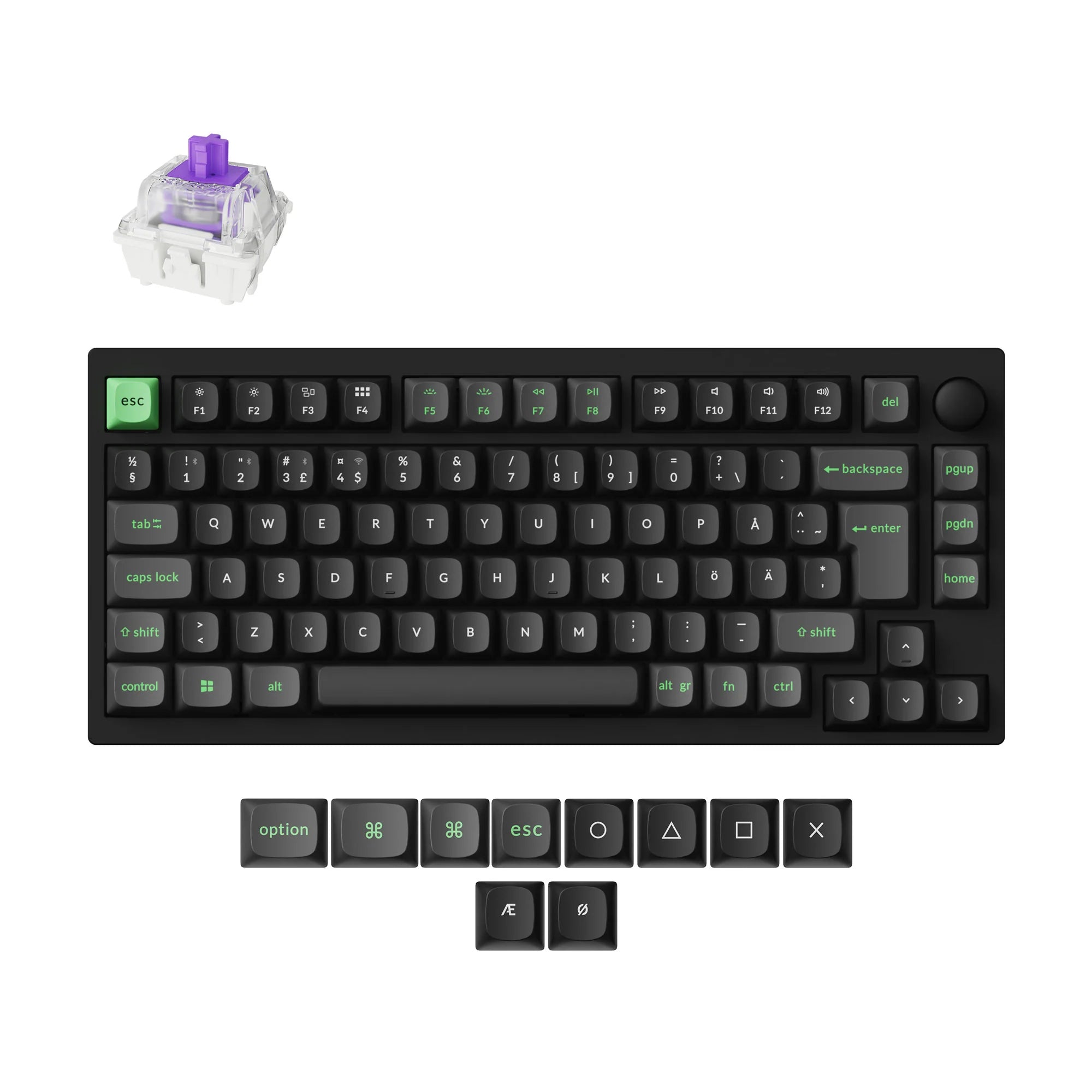 Lemokey P1 HE Wireless Magnetic Switch Custom Gaming Keyboard ISO Layout - View 4