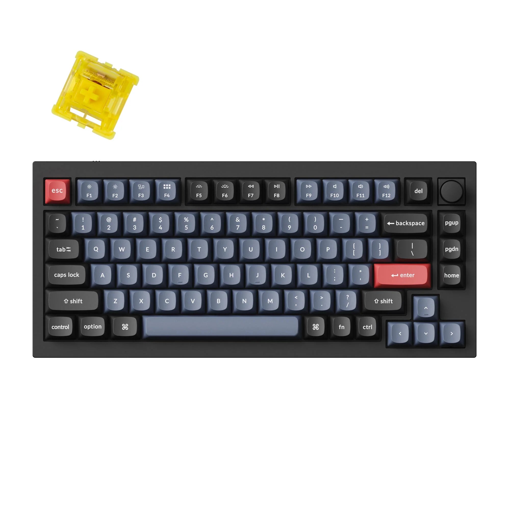 Keychron Q1 QMK Custom Mechanical Keyboard - Version 1 - View 3