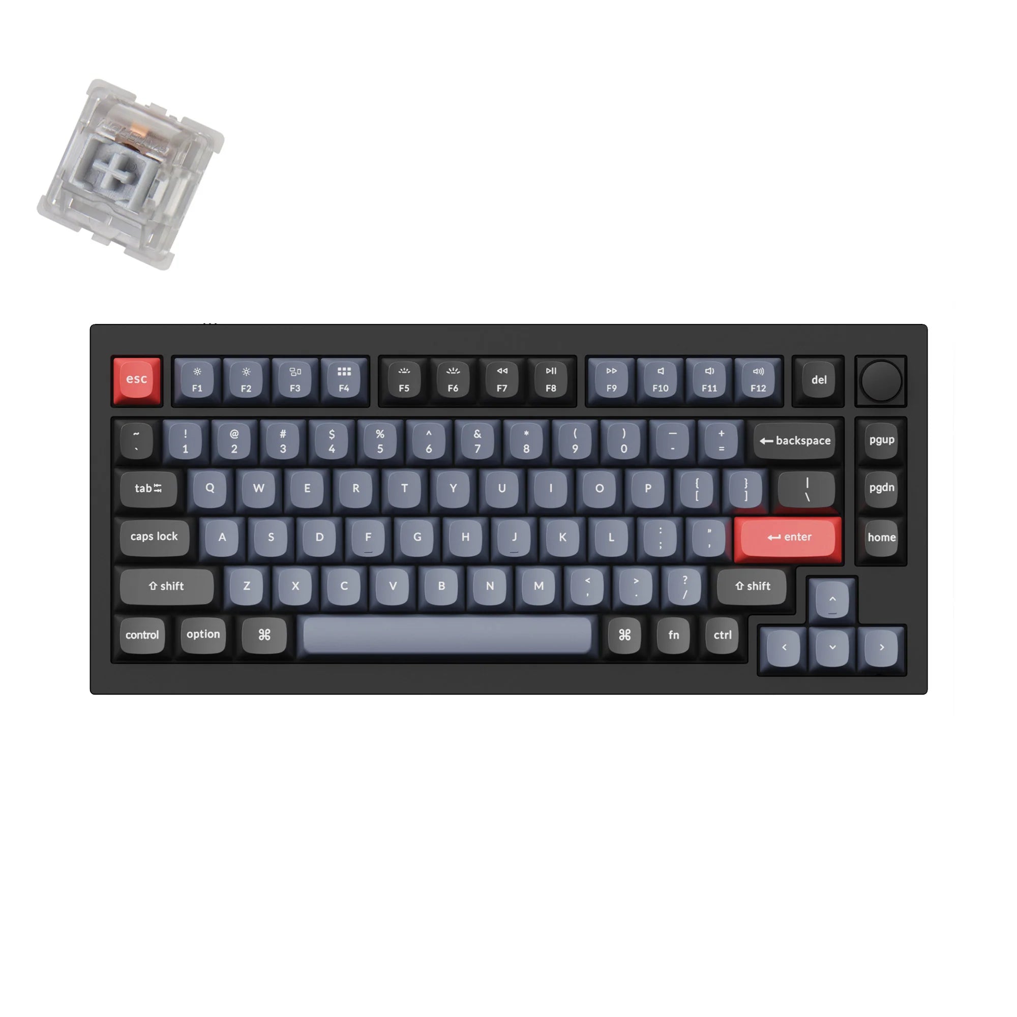 Keychron Q1 QMK Custom Mechanical Keyboard - Version 1 - View 4