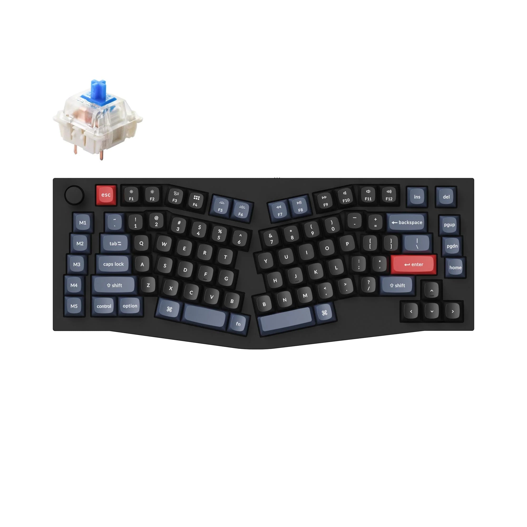 Keychron Q10 (Alice Layout) QMK Custom Mechanical Keyboard - View 2