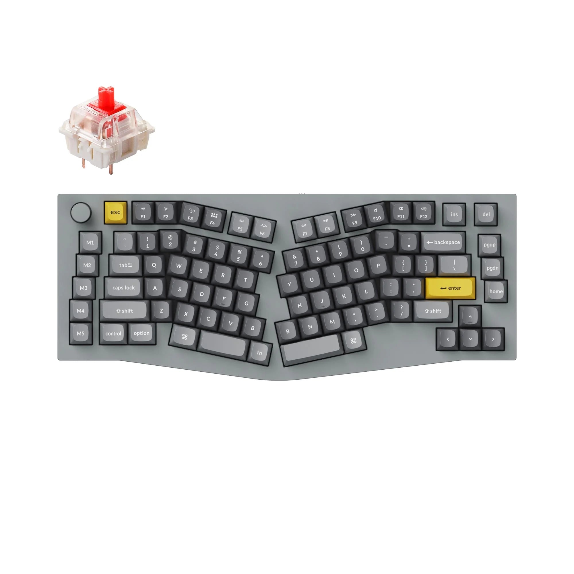 Keychron Q10 (Alice Layout) QMK Custom Mechanical Keyboard - View 4