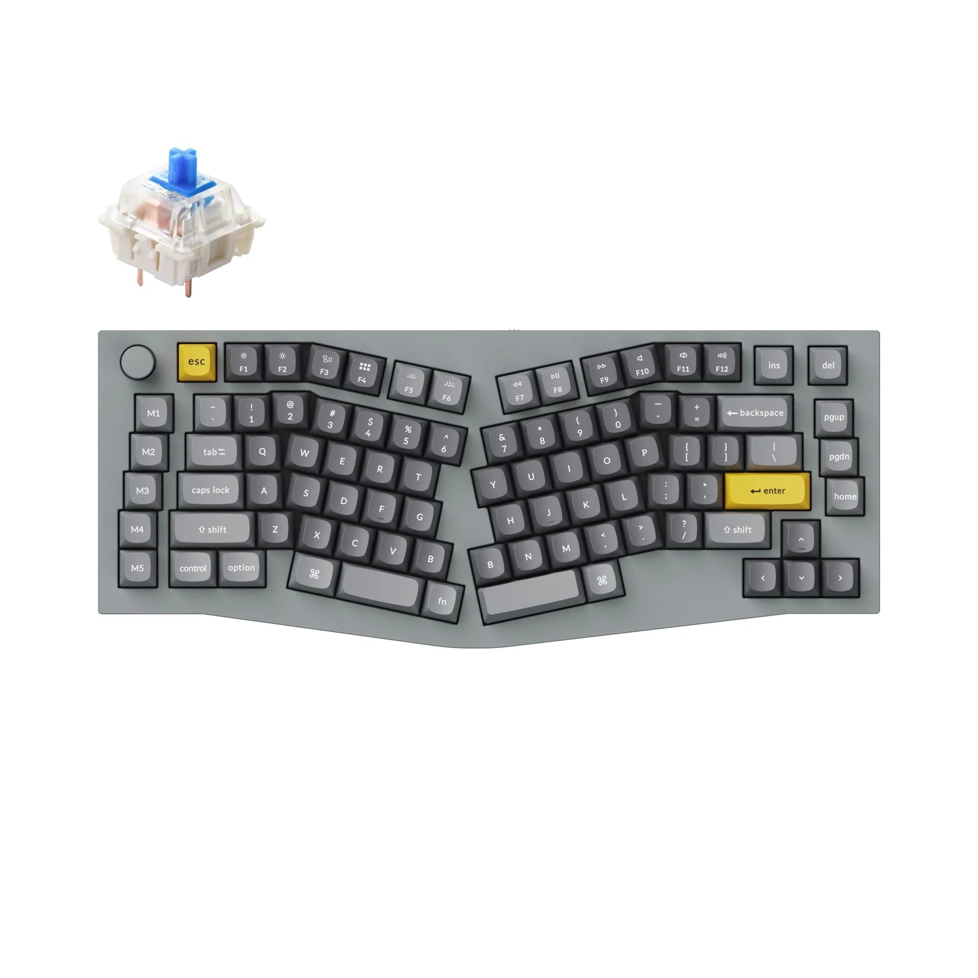 Keychron Q10 (Alice Layout) QMK Custom Mechanical Keyboard - View 5