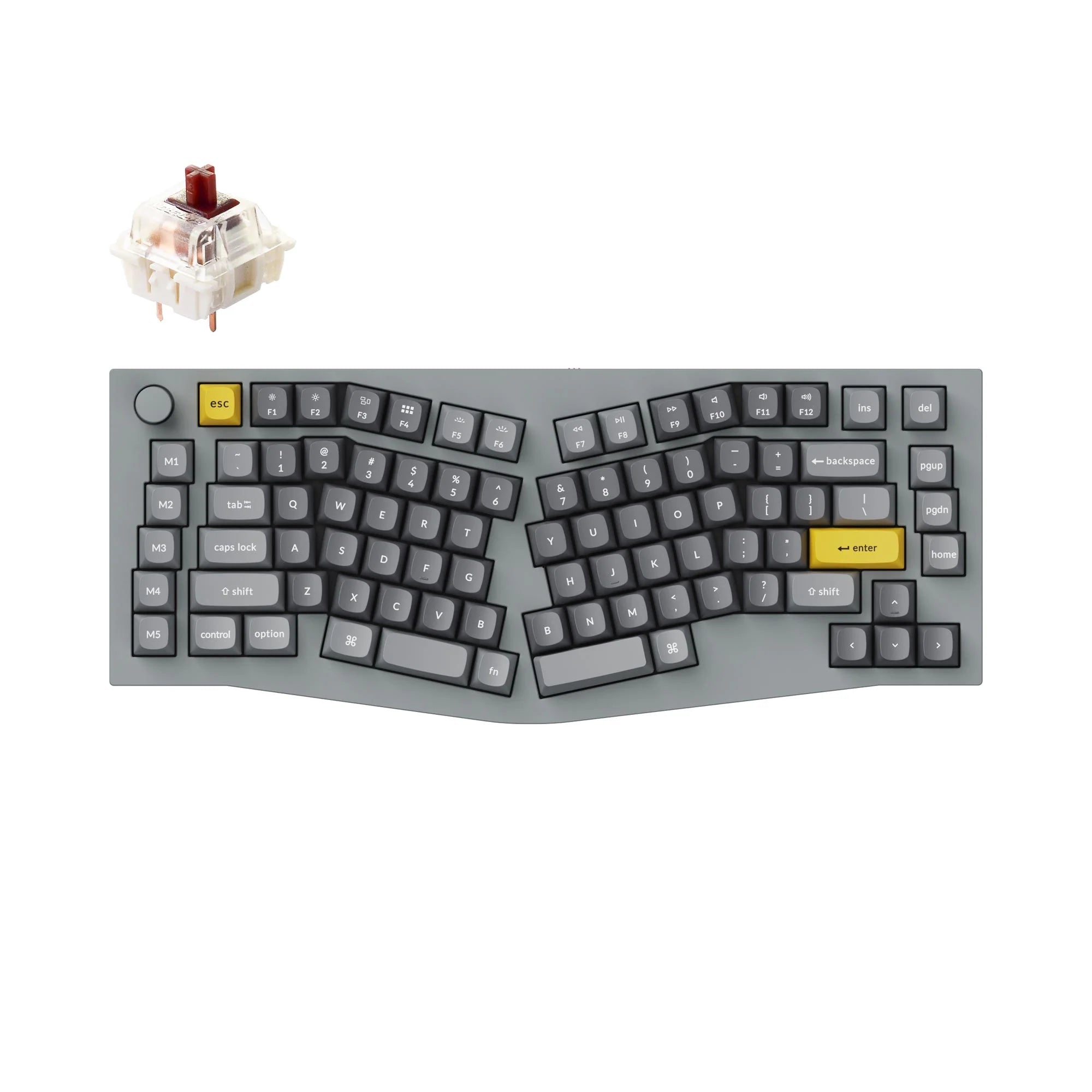 Keychron Q10 (Alice Layout) QMK Custom Mechanical Keyboard - View 6