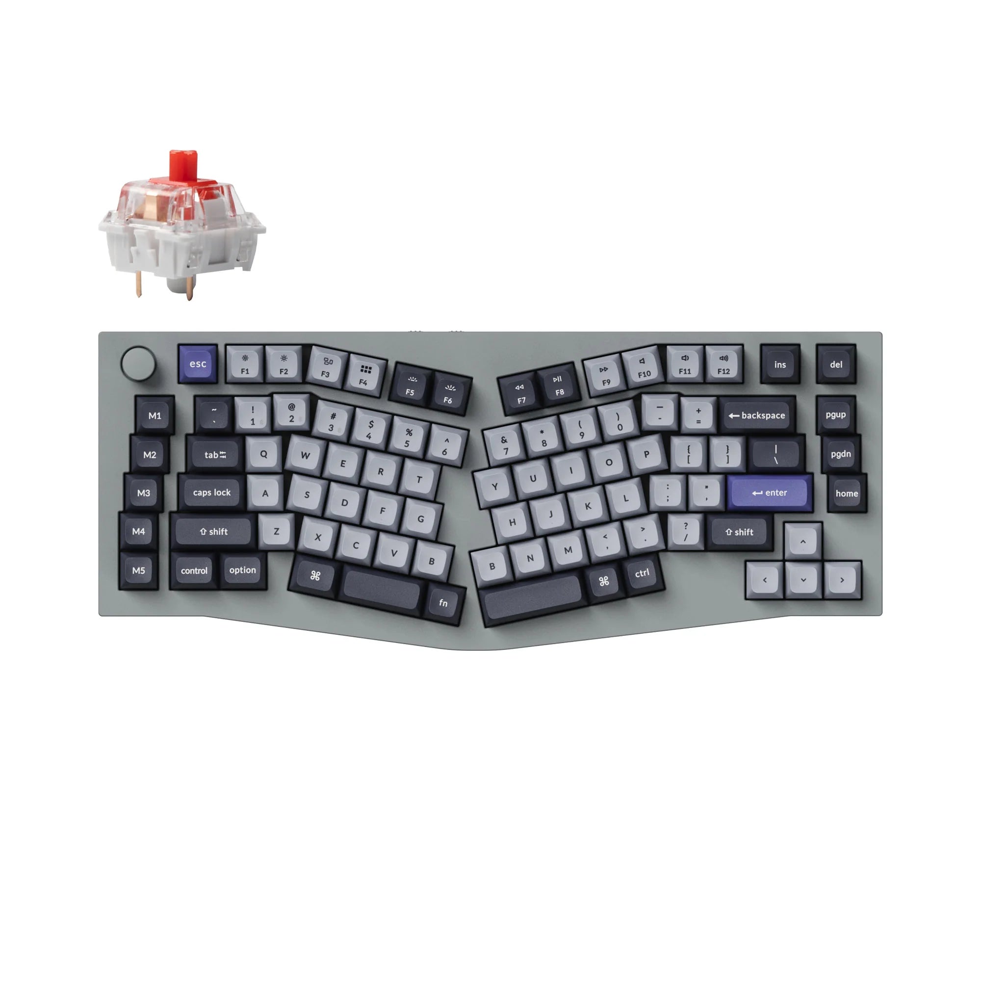 Keychron Q10 Pro (Alice Layout) QMK/VIA Wireless Custom Mechanical Keyboard - View 4