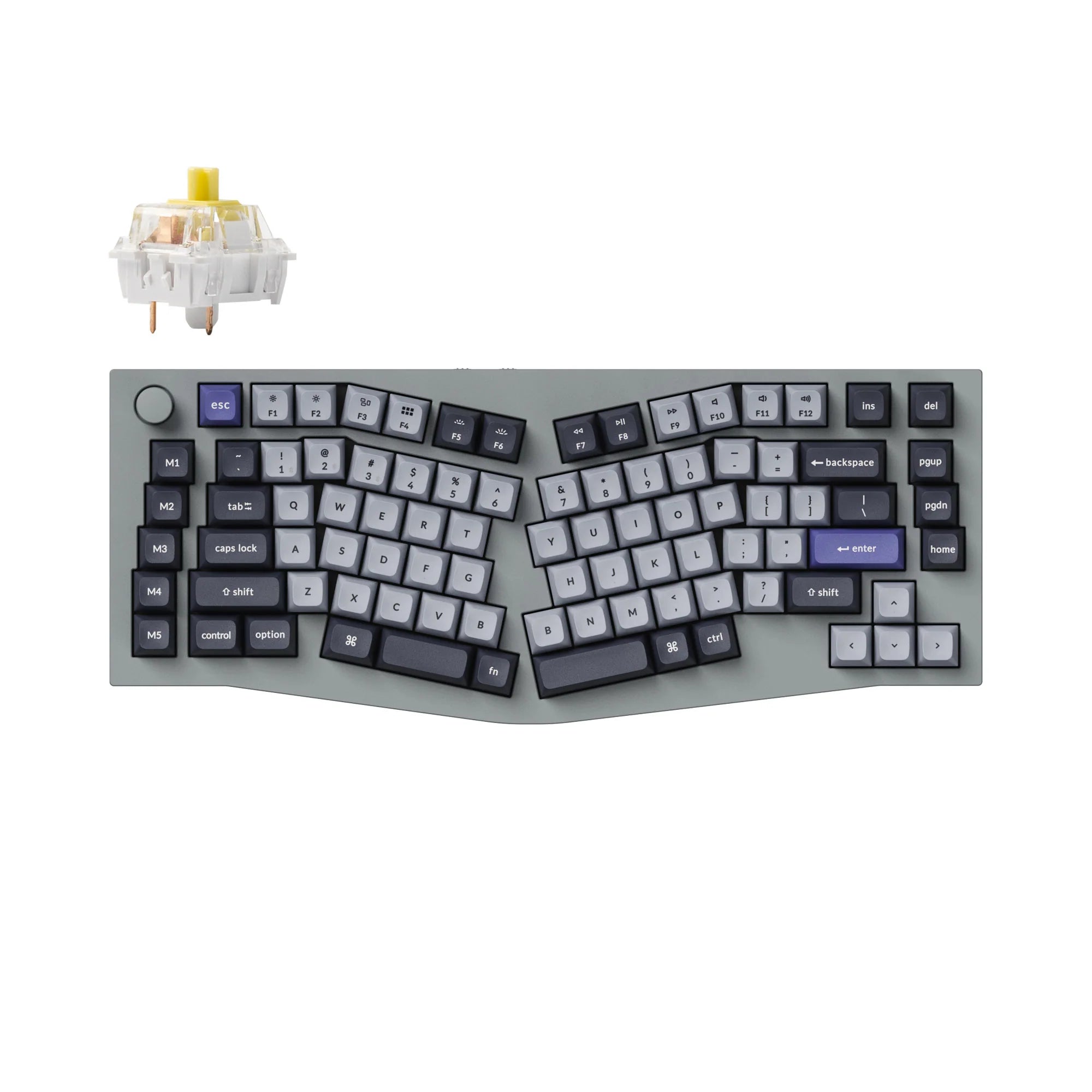 Keychron Q10 Pro (Alice Layout) QMK/VIA Wireless Custom Mechanical Keyboard - View 6