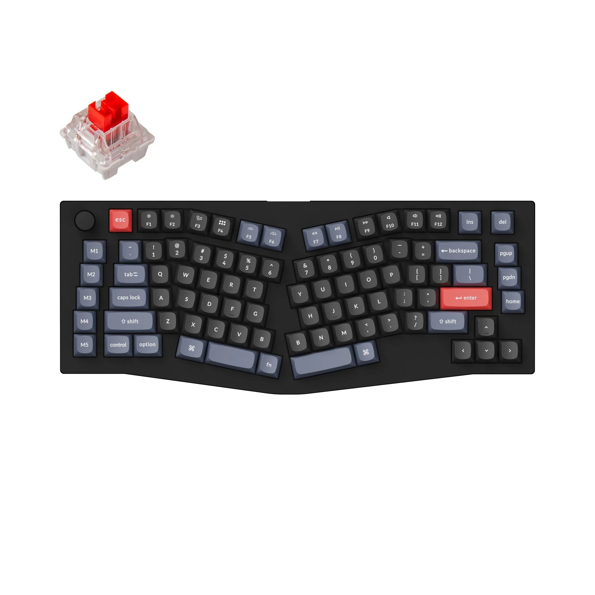 Keychron V10 (Alice Layout) QMK Custom Mechanical Keyboard - View 4