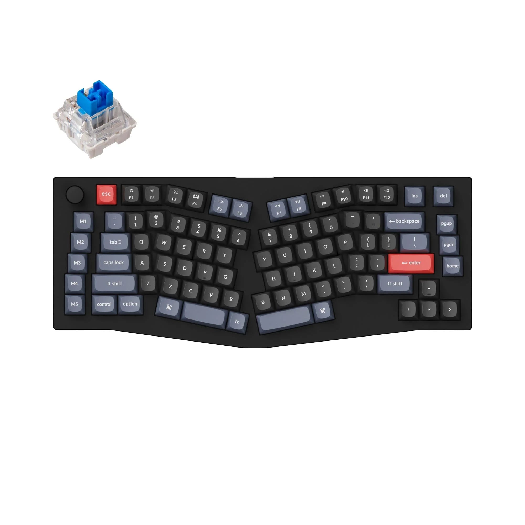 Keychron V10 (Alice Layout) QMK Custom Mechanical Keyboard - View 5