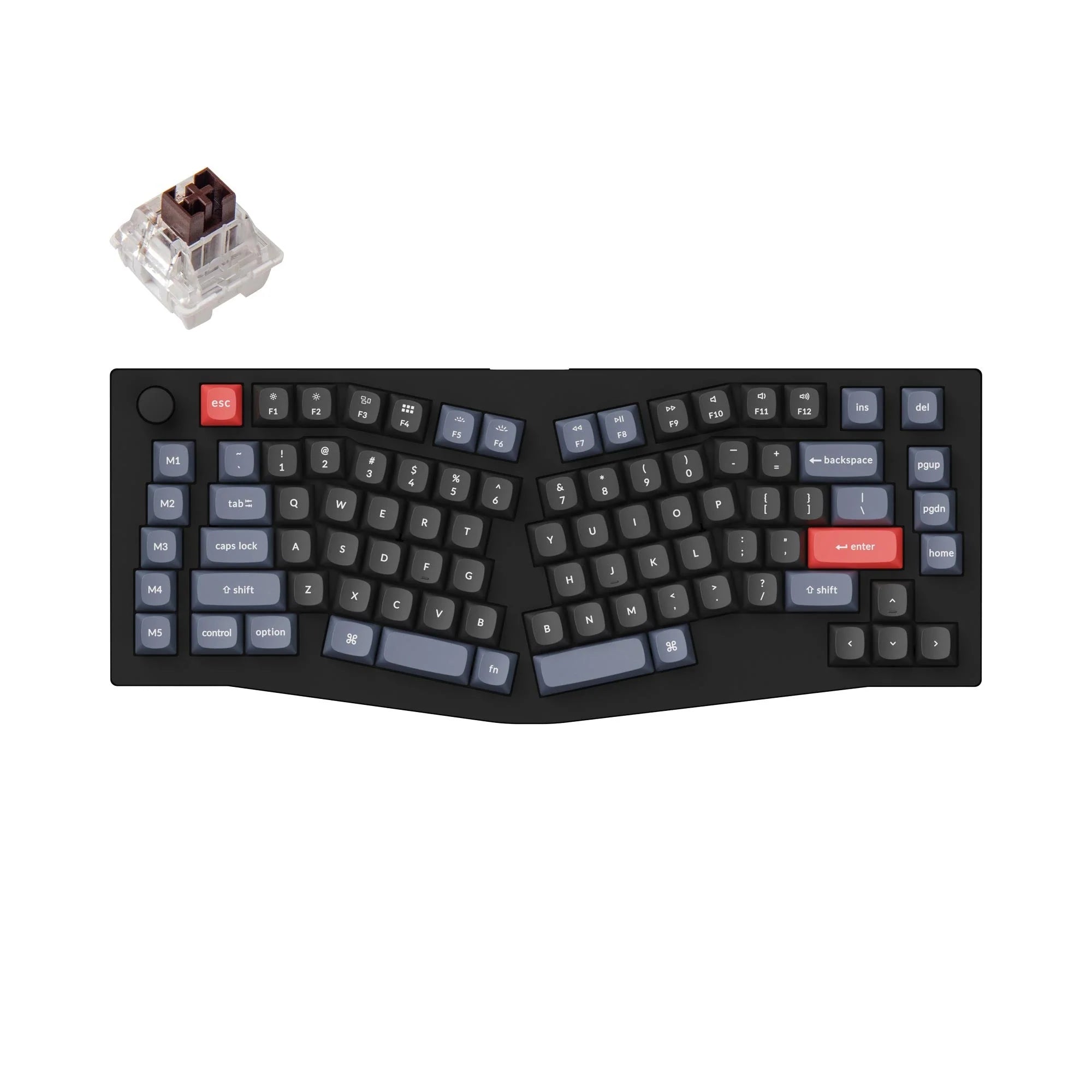 Keychron V10 (Alice Layout) QMK Custom Mechanical Keyboard - View 6