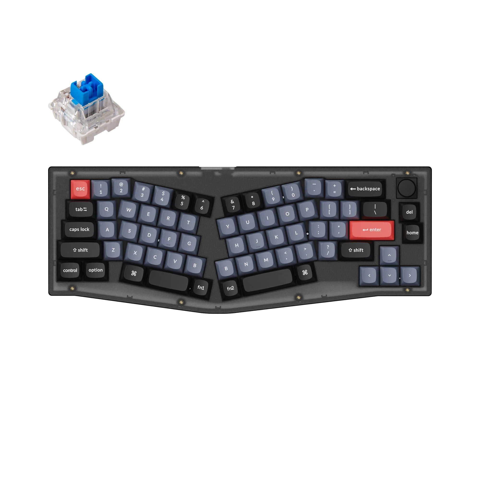 Keychron V8 (Alice Layout) QMK Custom Mechanical Keyboard - View 5
