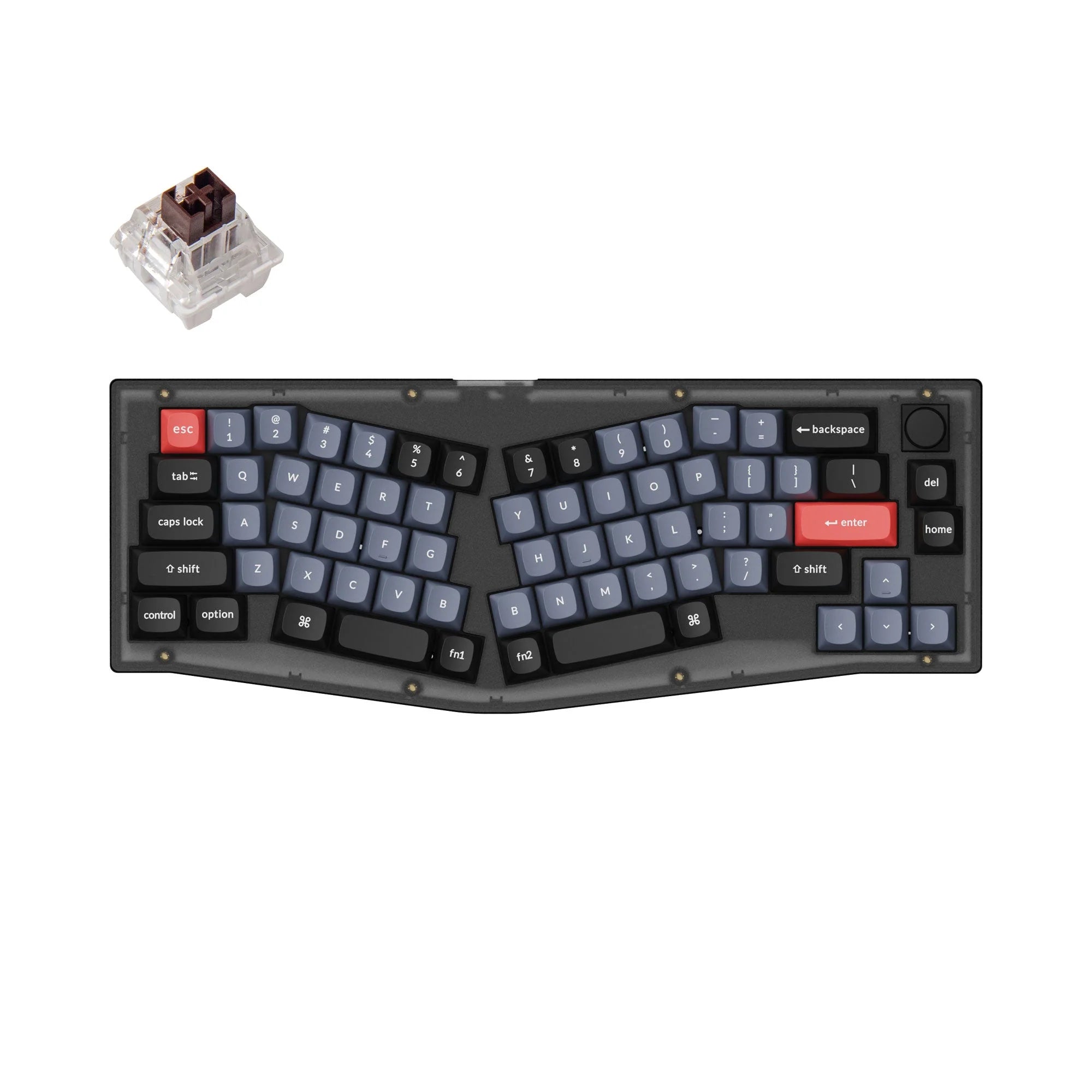 Keychron V8 (Alice Layout) QMK Custom Mechanical Keyboard - View 6