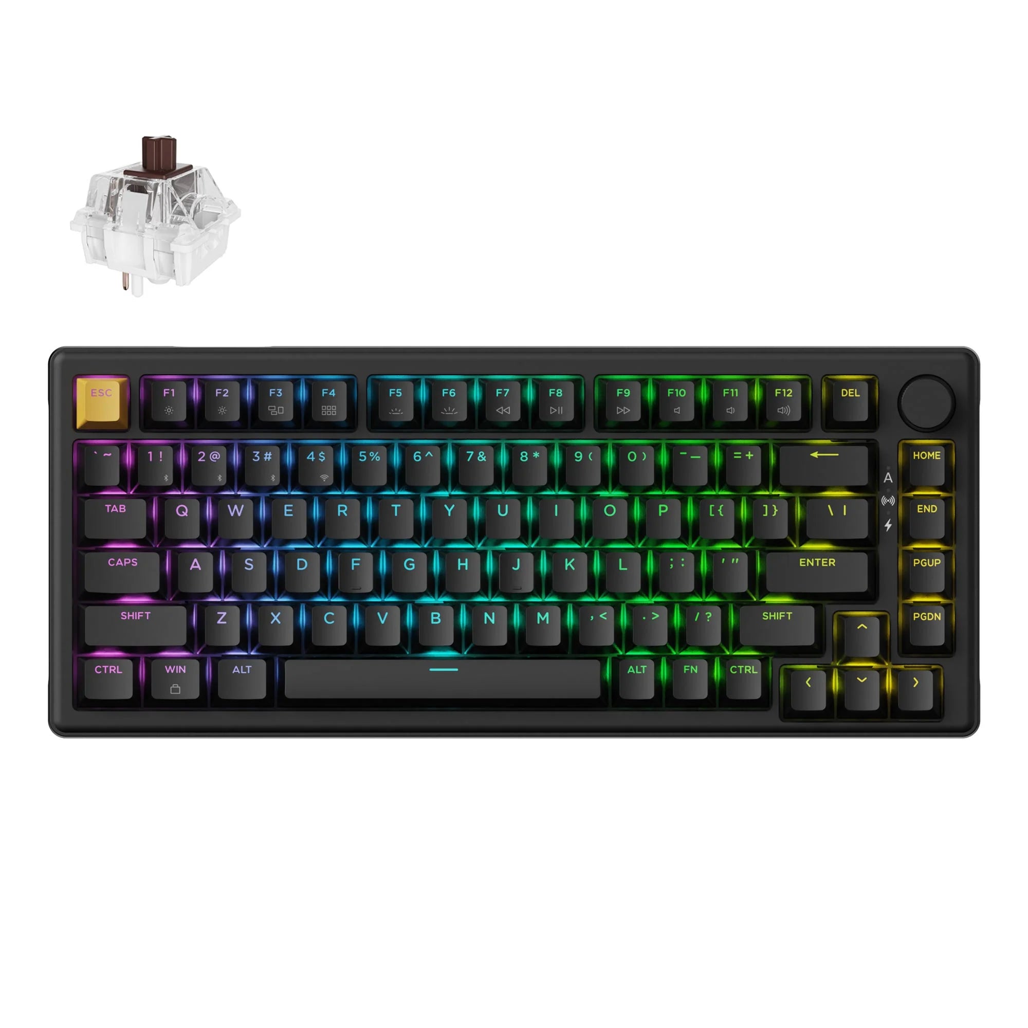 Keychron J2 QMK Wireless Mechanical Keyboard - View 2