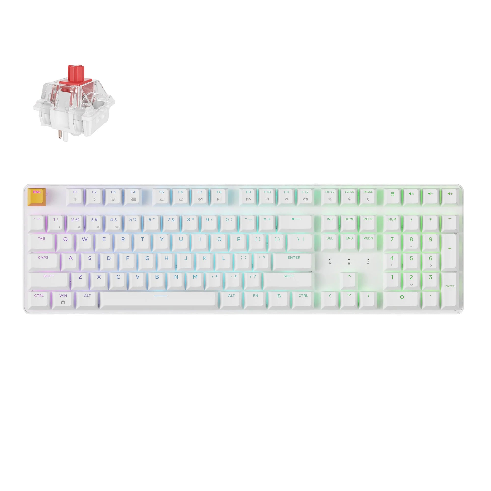 Keychron J5 QMK Wireless Mechanical Keyboard - View 4