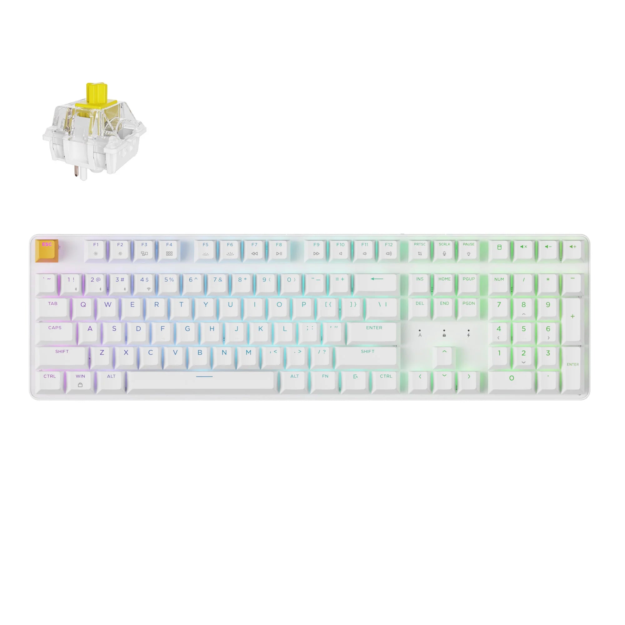 Keychron J5 QMK Wireless Mechanical Keyboard - View 6