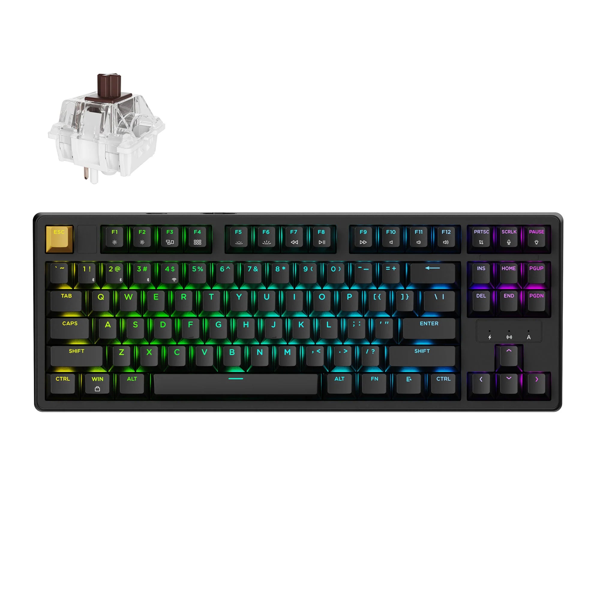 Keychron J4 QMK Wireless Mechanical Keyboard - View 2