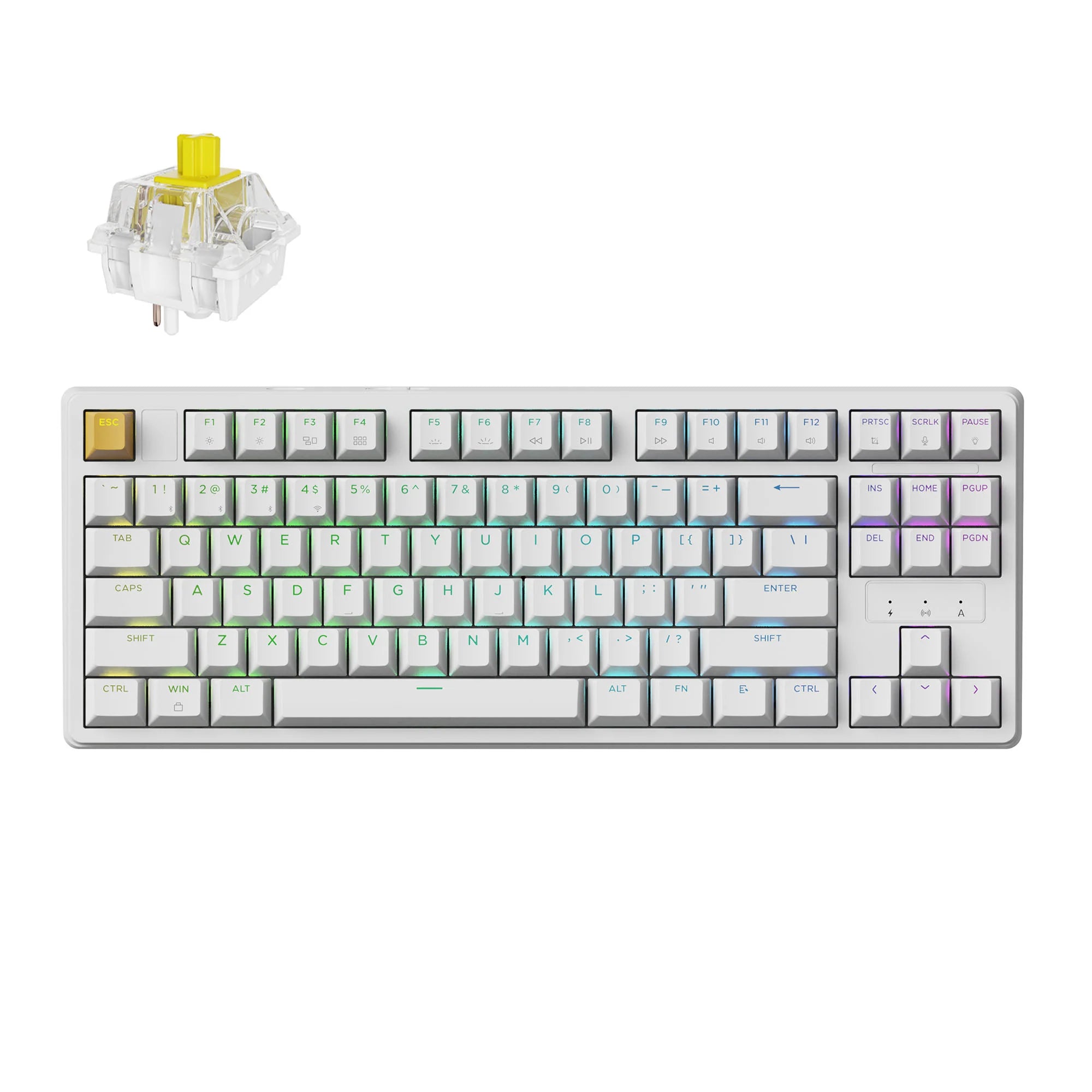 Keychron J4 QMK Wireless Mechanical Keyboard - View 6
