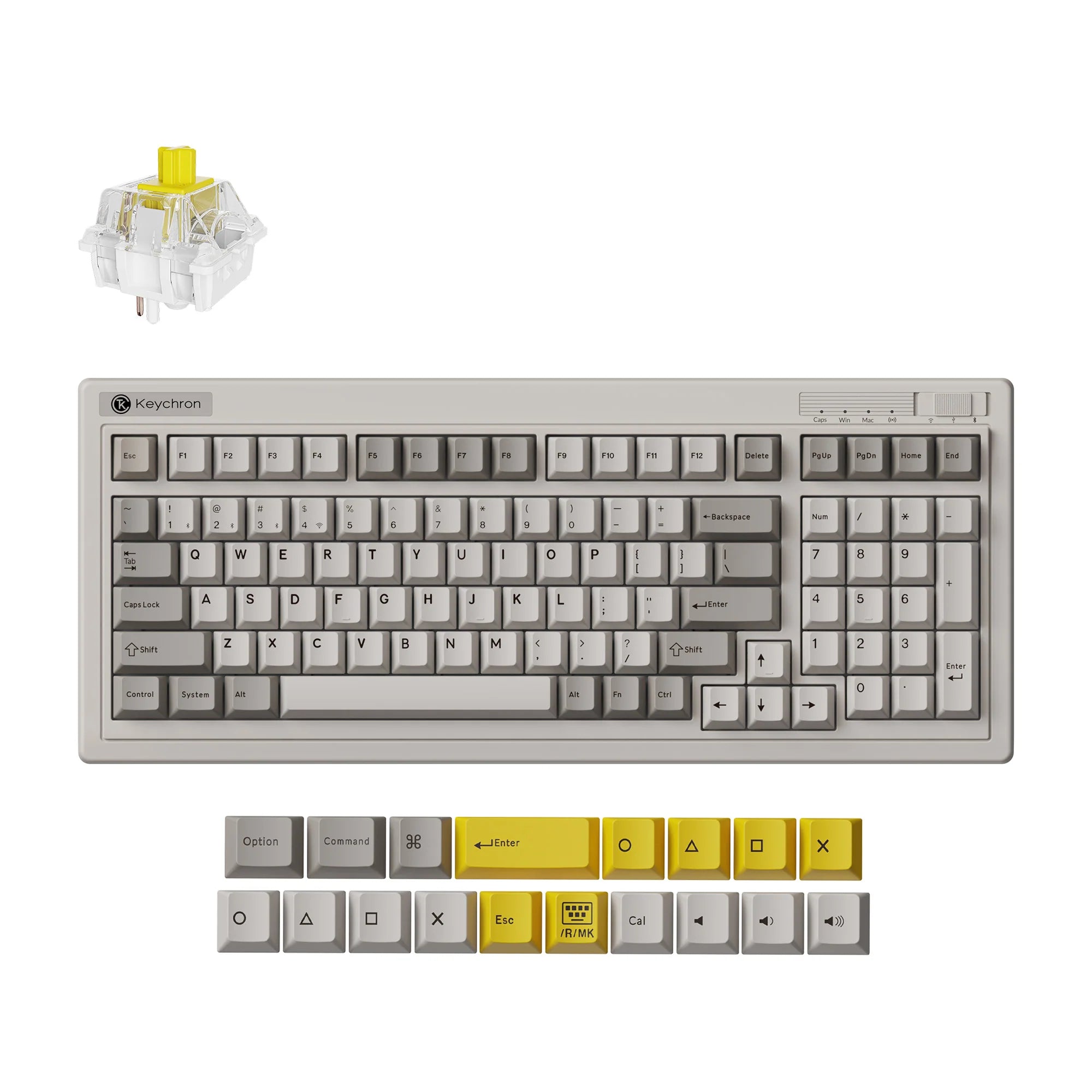 Keychron R5 QMK Wireless Mechanical Keyboard - View 3