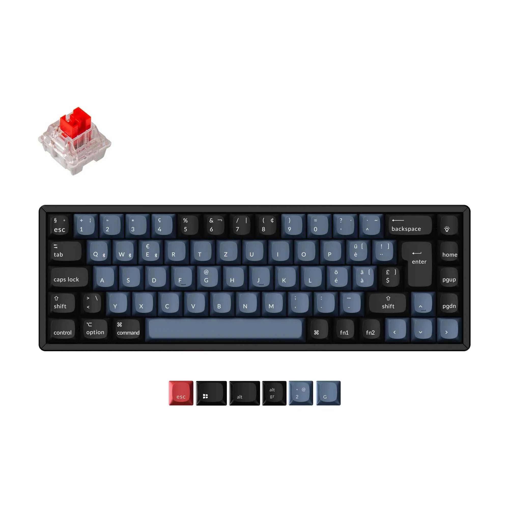 Keychron K6 Pro QMK/VIA Wireless Mechanical Keyboard ISO Layout Collection - View 5