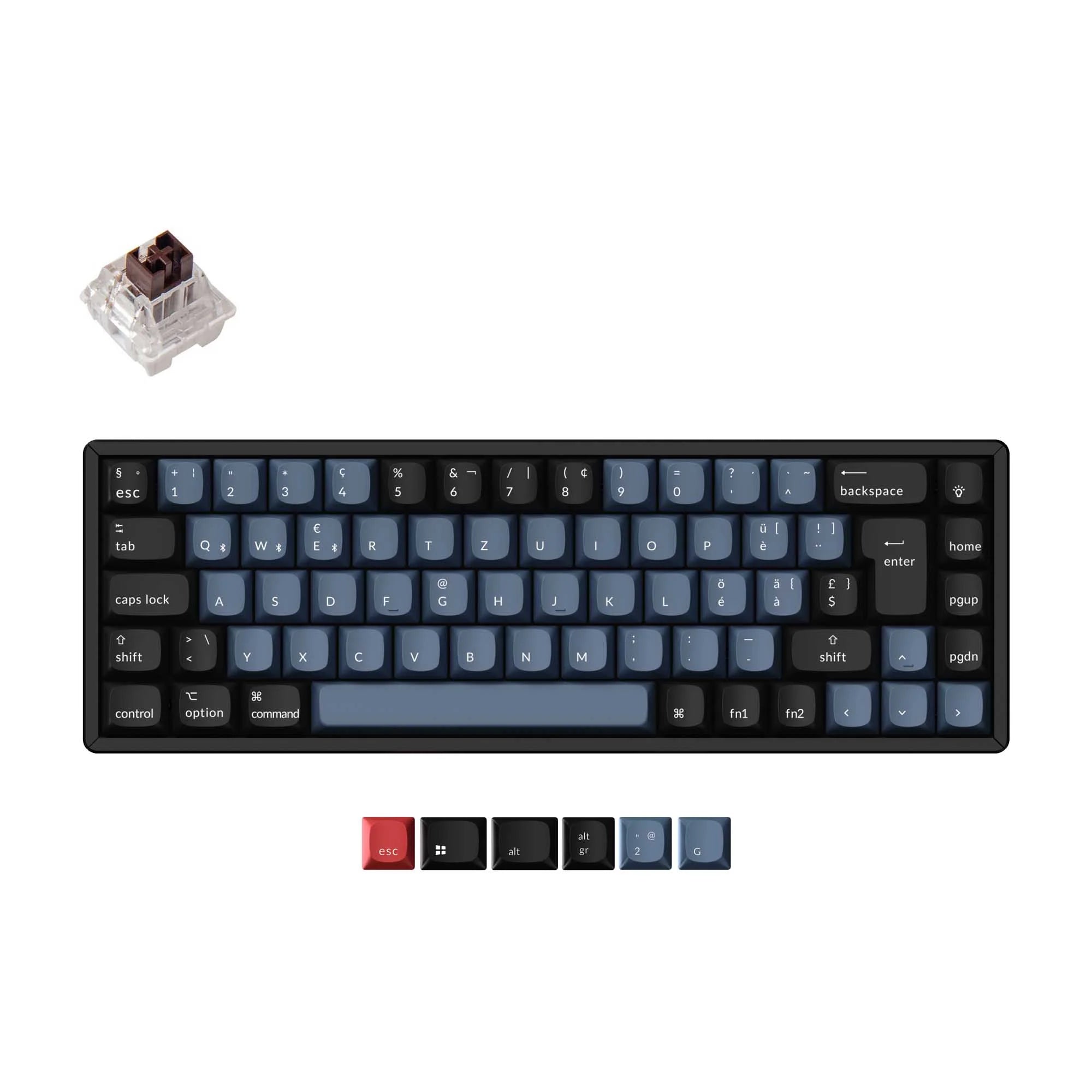 Keychron K6 Pro QMK/VIA Wireless Mechanical Keyboard ISO Layout Collection - View 6