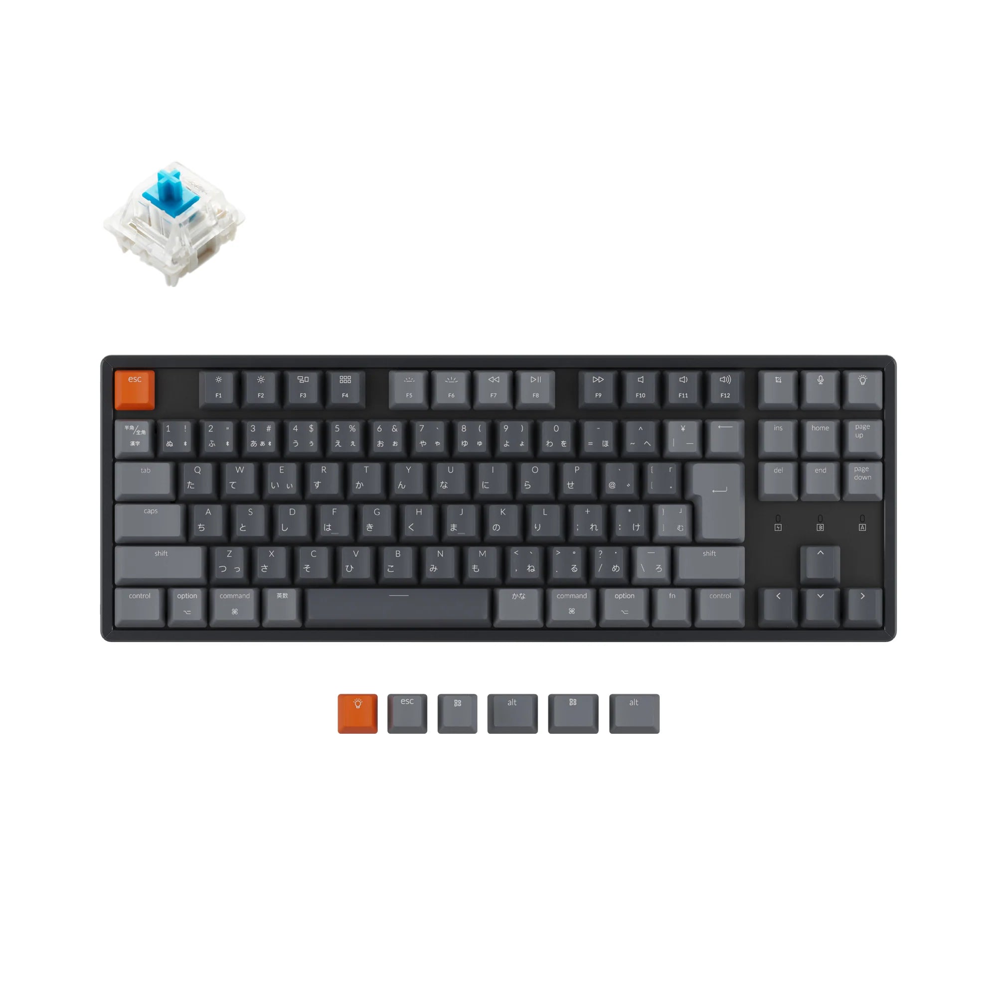 Keychron K8 Wireless Mechanical Keyboard (Japan JIS Layout) - View 5