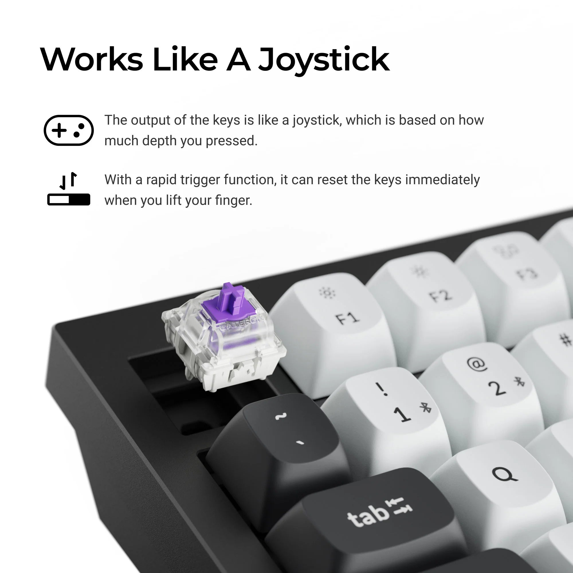 Keychron Q6 HE QMK Wireless Custom Keyboard - View 3