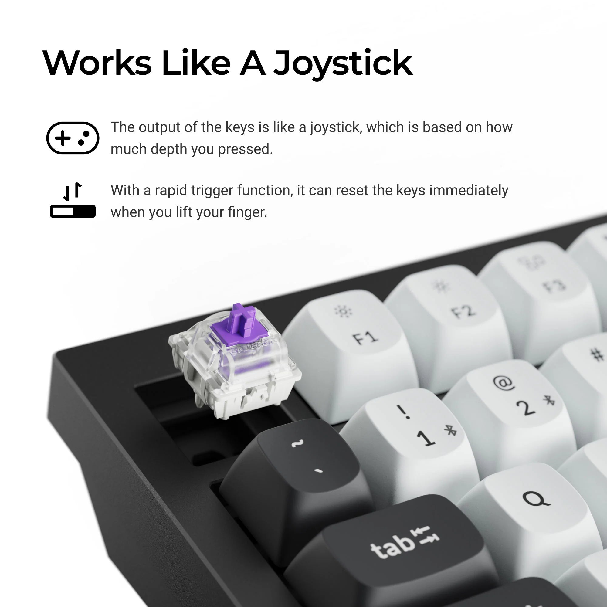 Keychron Q1 HE QMK Wireless Custom Keyboard - View 3
