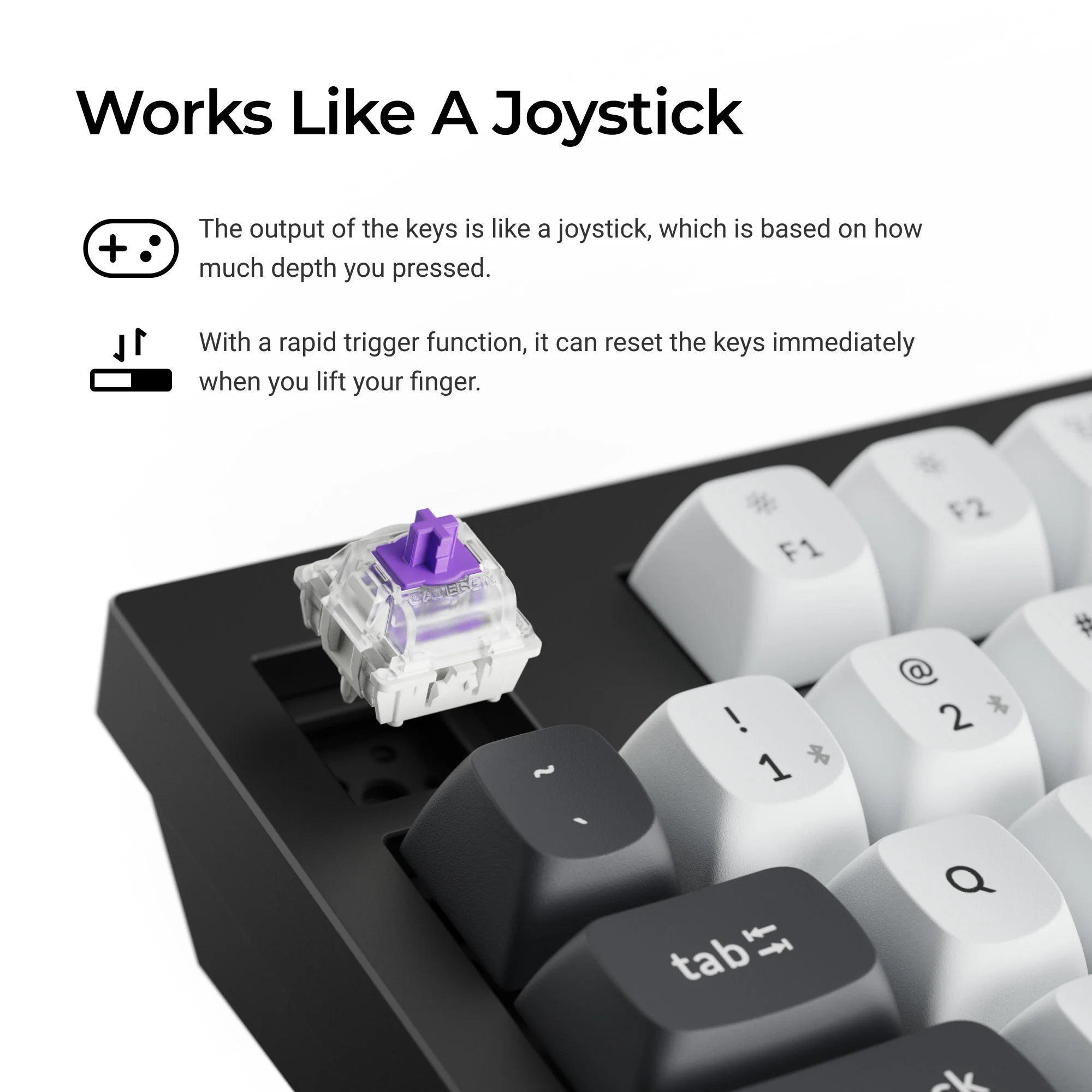 Keychron Q5 HE QMK Wireless Custom Keyboard - View 3
