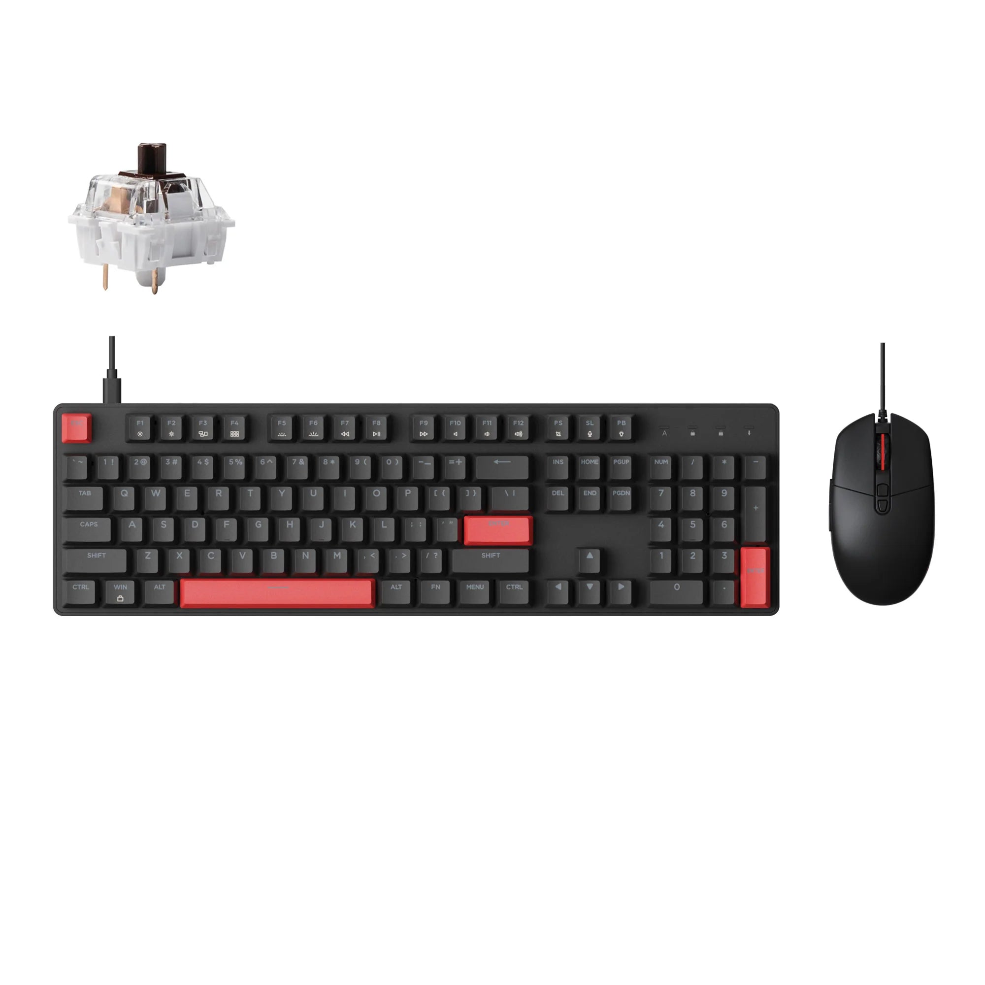 Lemokey X2 QMK Wired Mechanical Keyboard - View 4